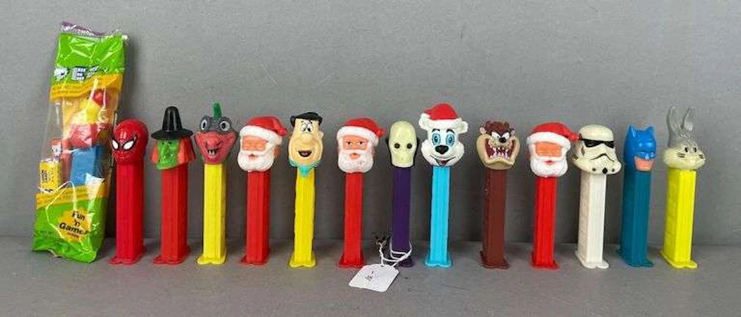 Group of Pez Dispensers
