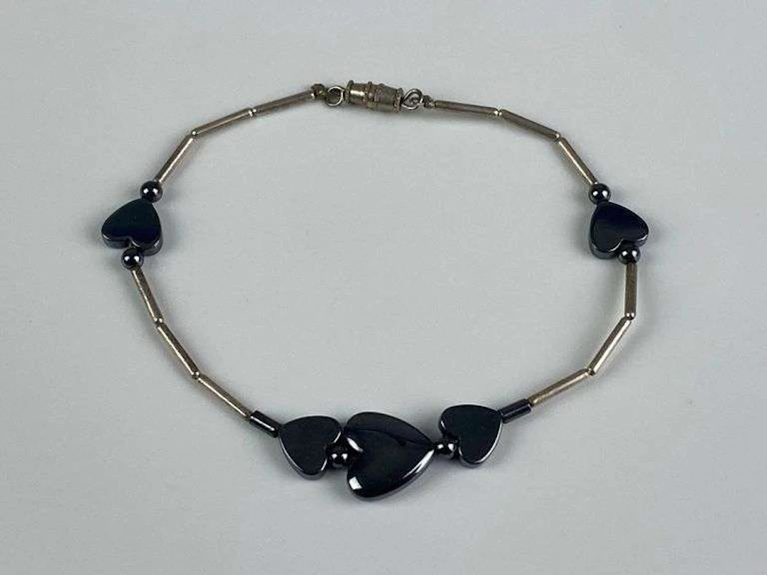 Sterling Silver Heart Bracelet