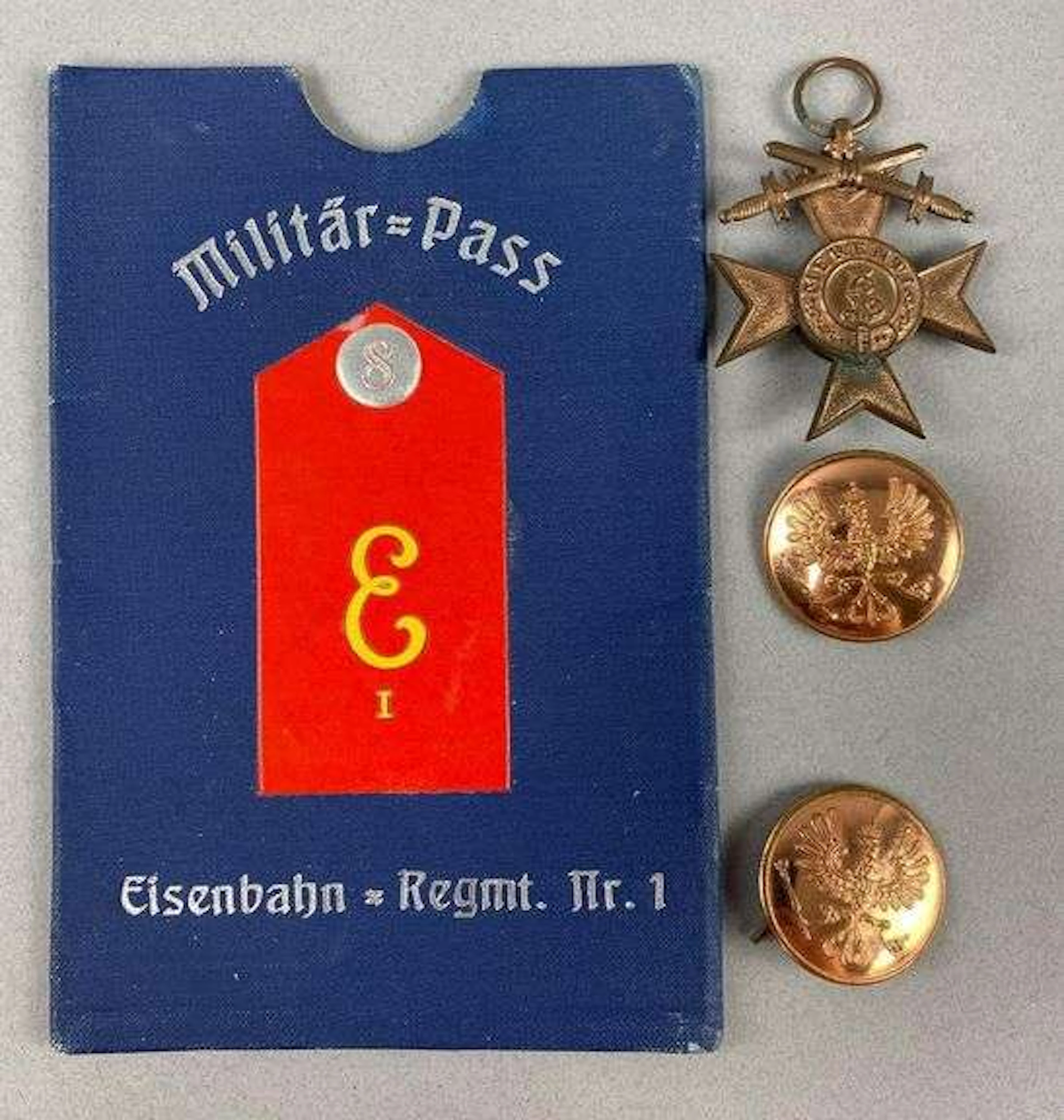 Group of 4 WW1 Items