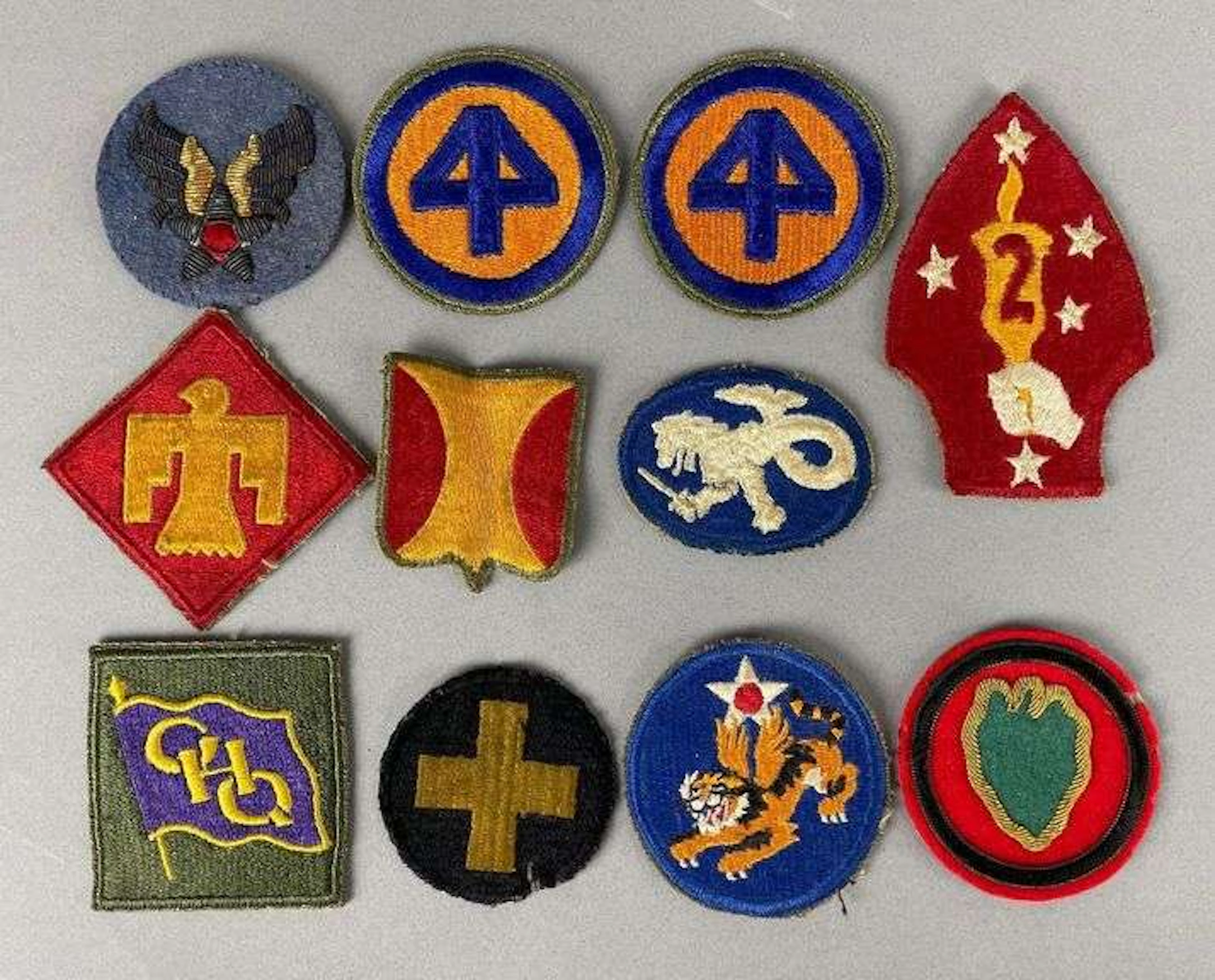 Group of WW2 US Military Patches
