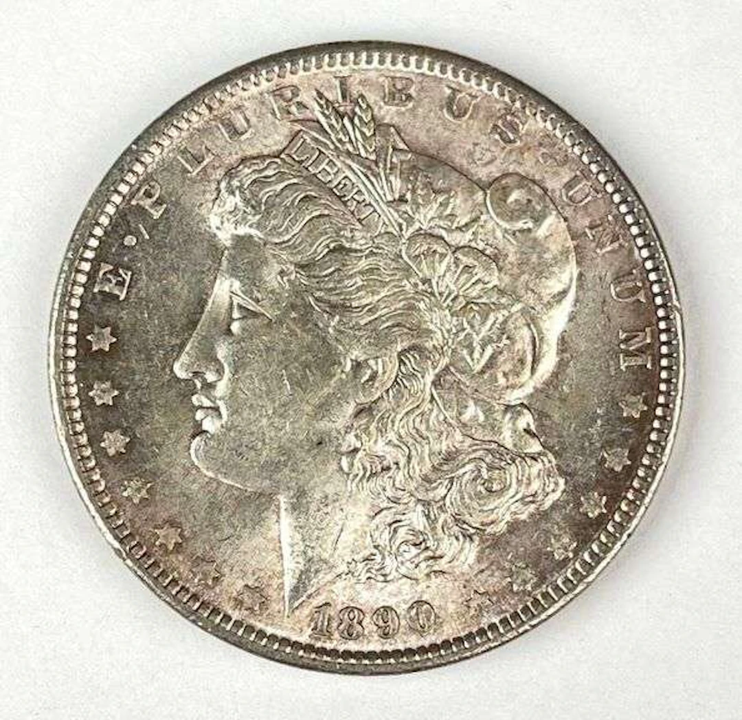 1890 US Morgan Silver Dollar