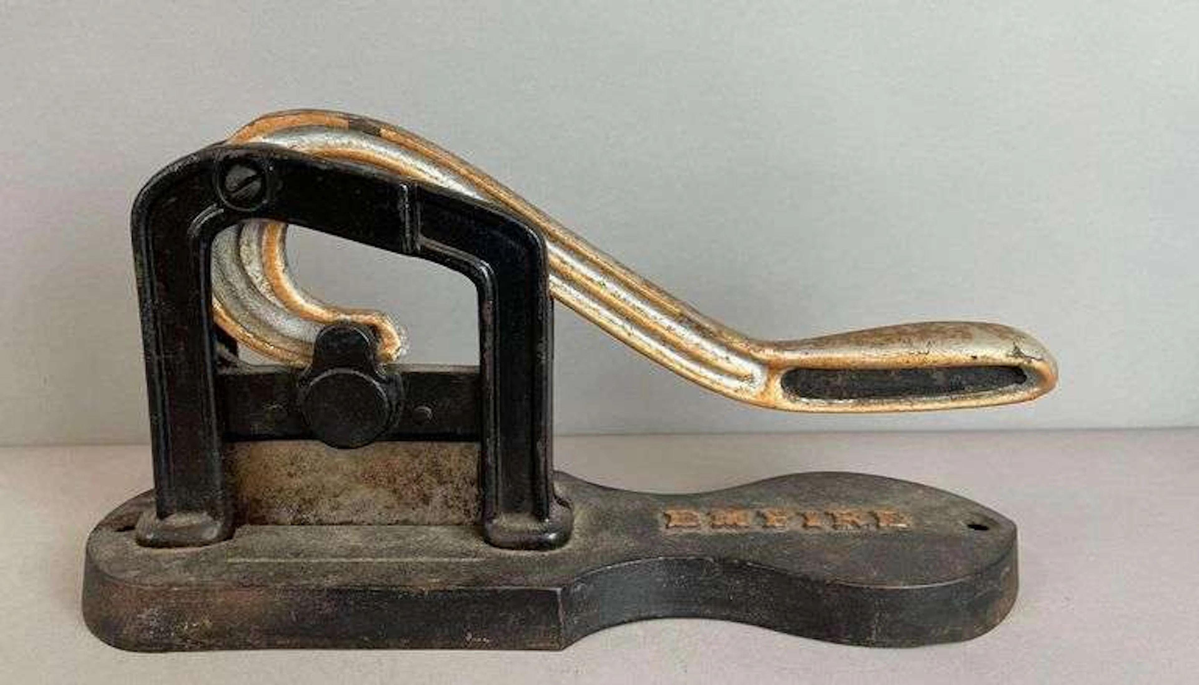 Antique Empire Cast Iron Tobacco Cutter