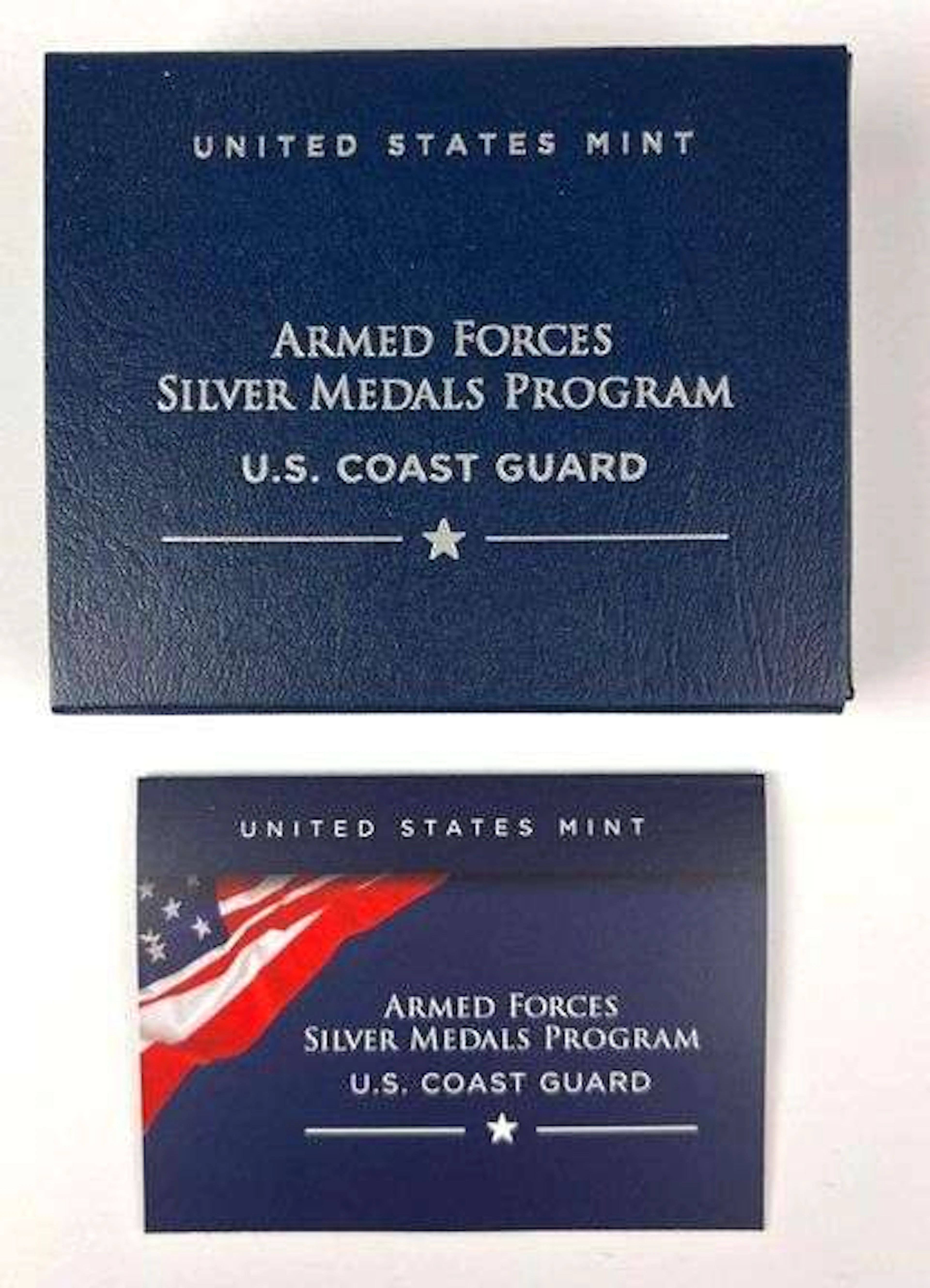 US Mint Armed Forces Silver Medal Program US Coast Guard 1 oz .999 Silver Medal