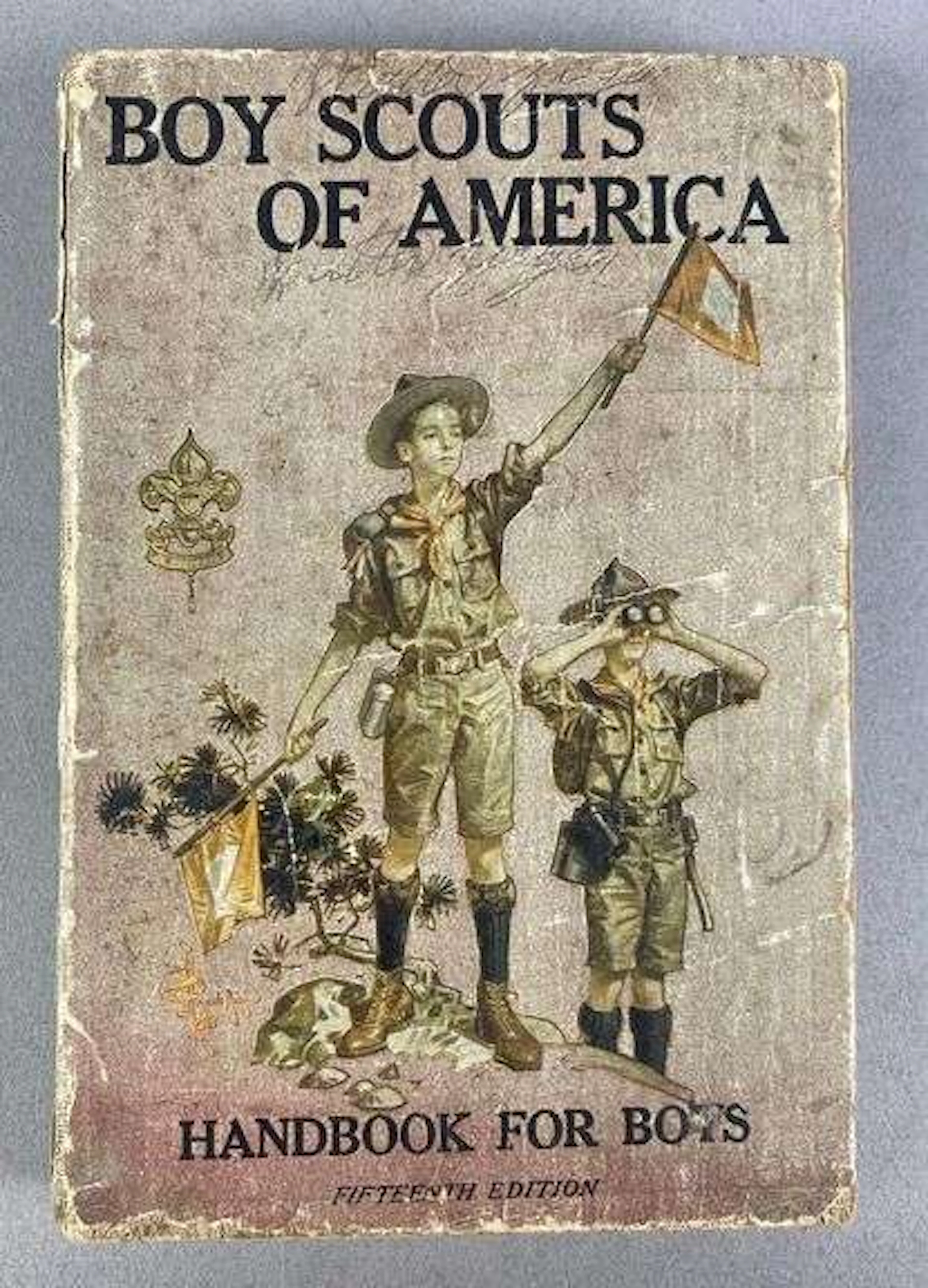 1916 Boy Scouts of America Paperback Handbook