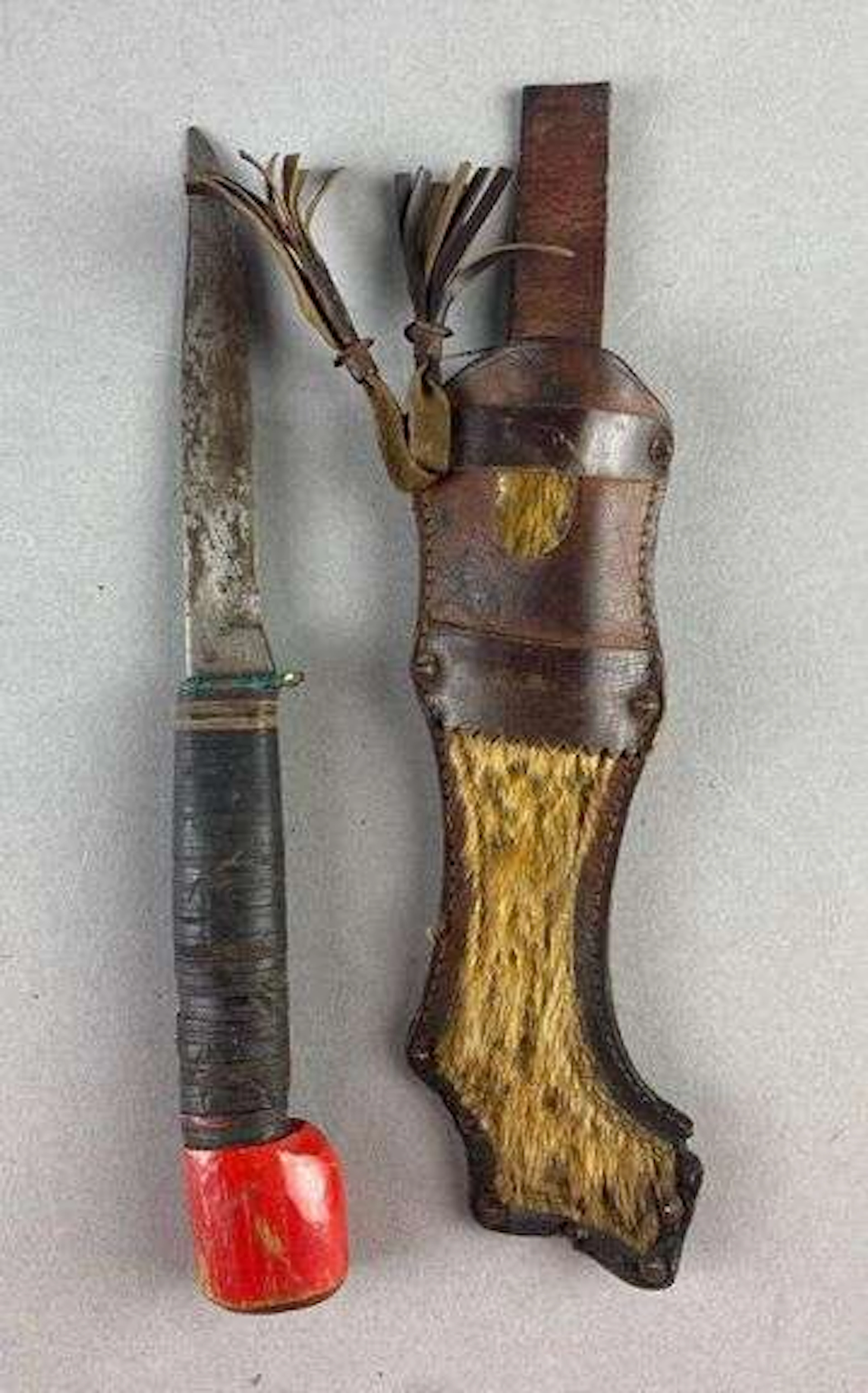 Orco Solingen Deer Leg Fixed Blade Knife