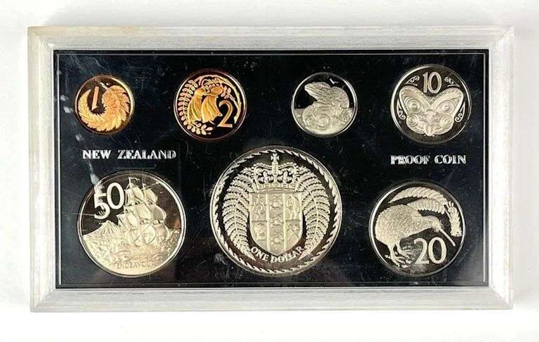 1972 New Zealand Coin Proof Set