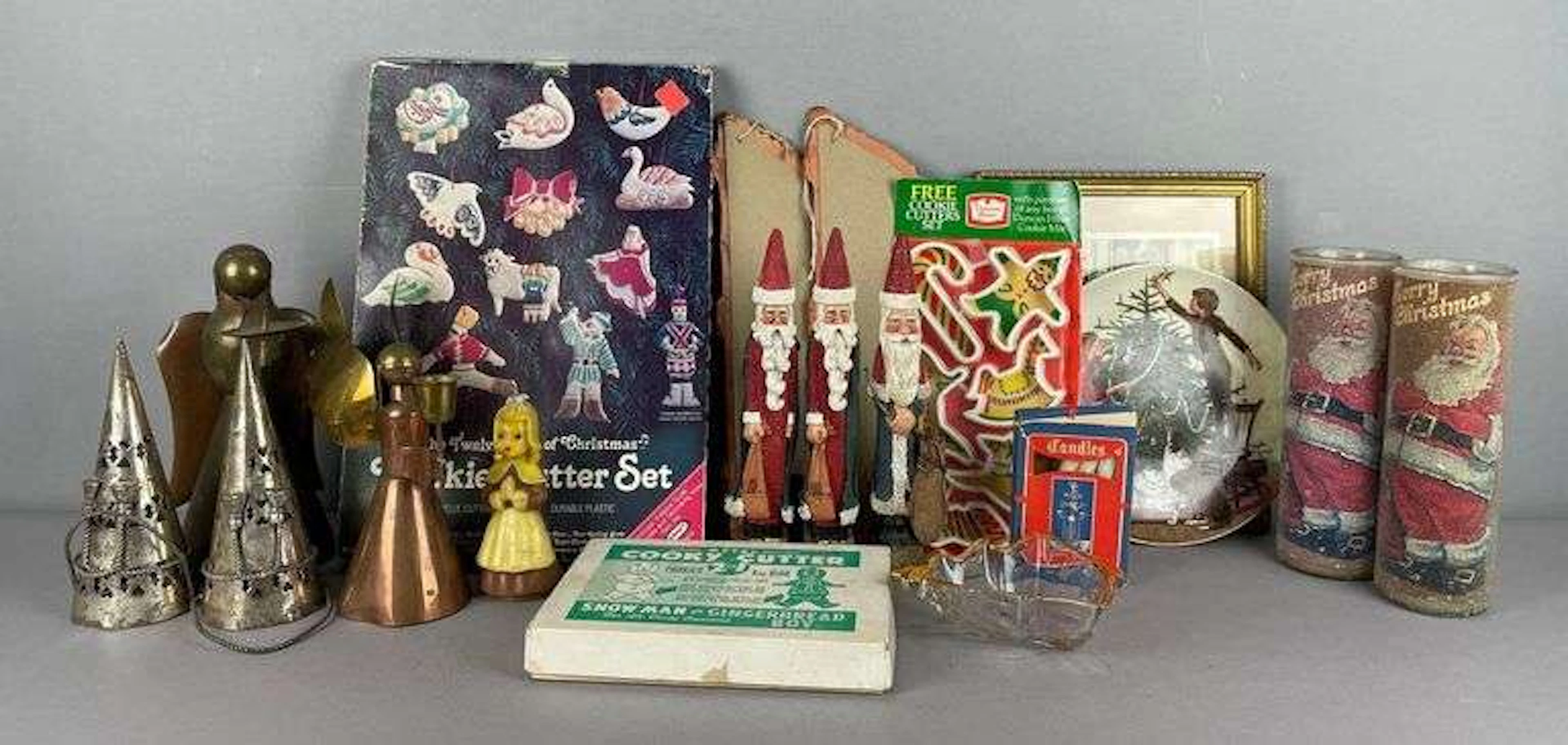 Group of Vintage Christmas Items