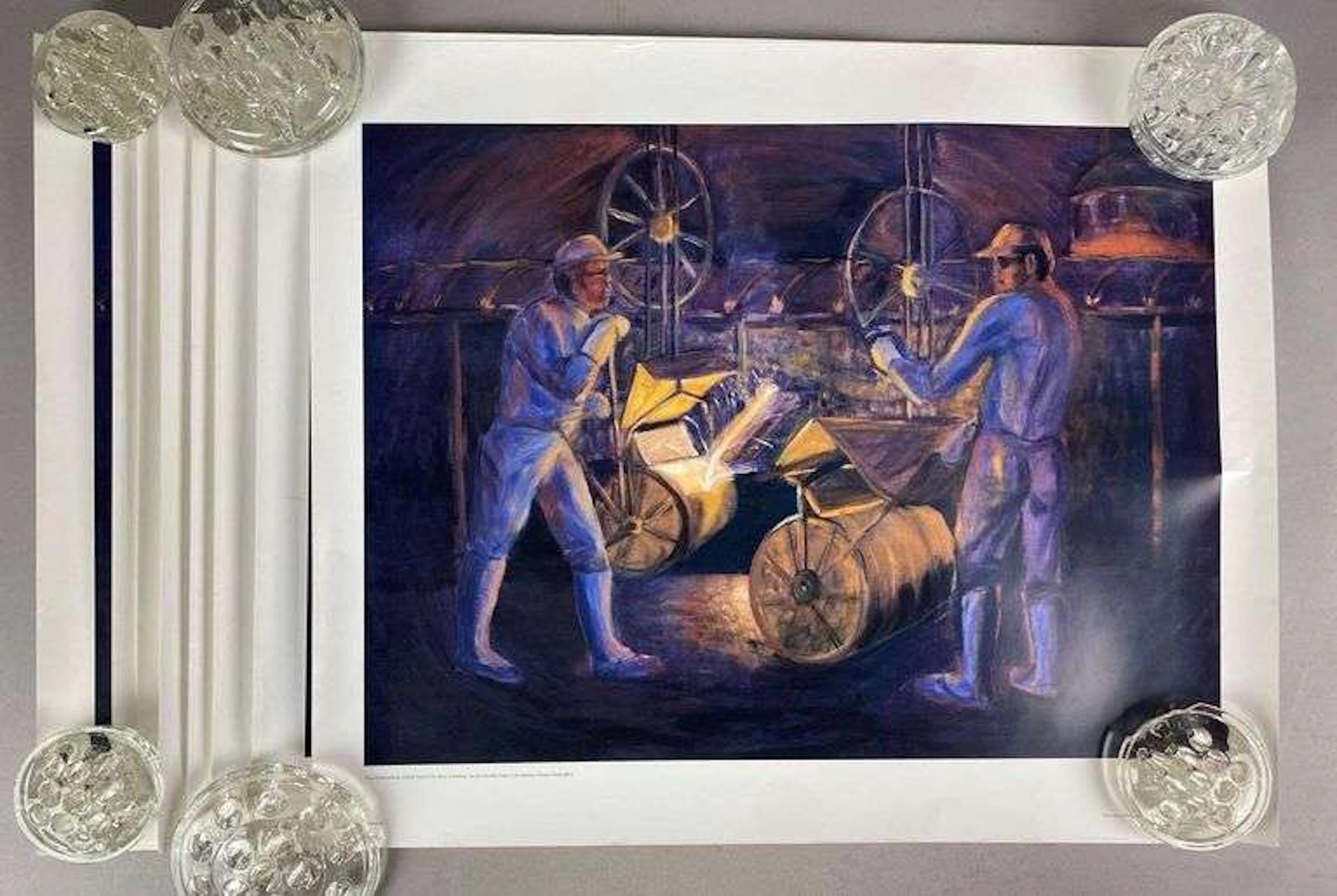 Group of 8 2001 Ashland Iron at the Spout: A Foundry Prints