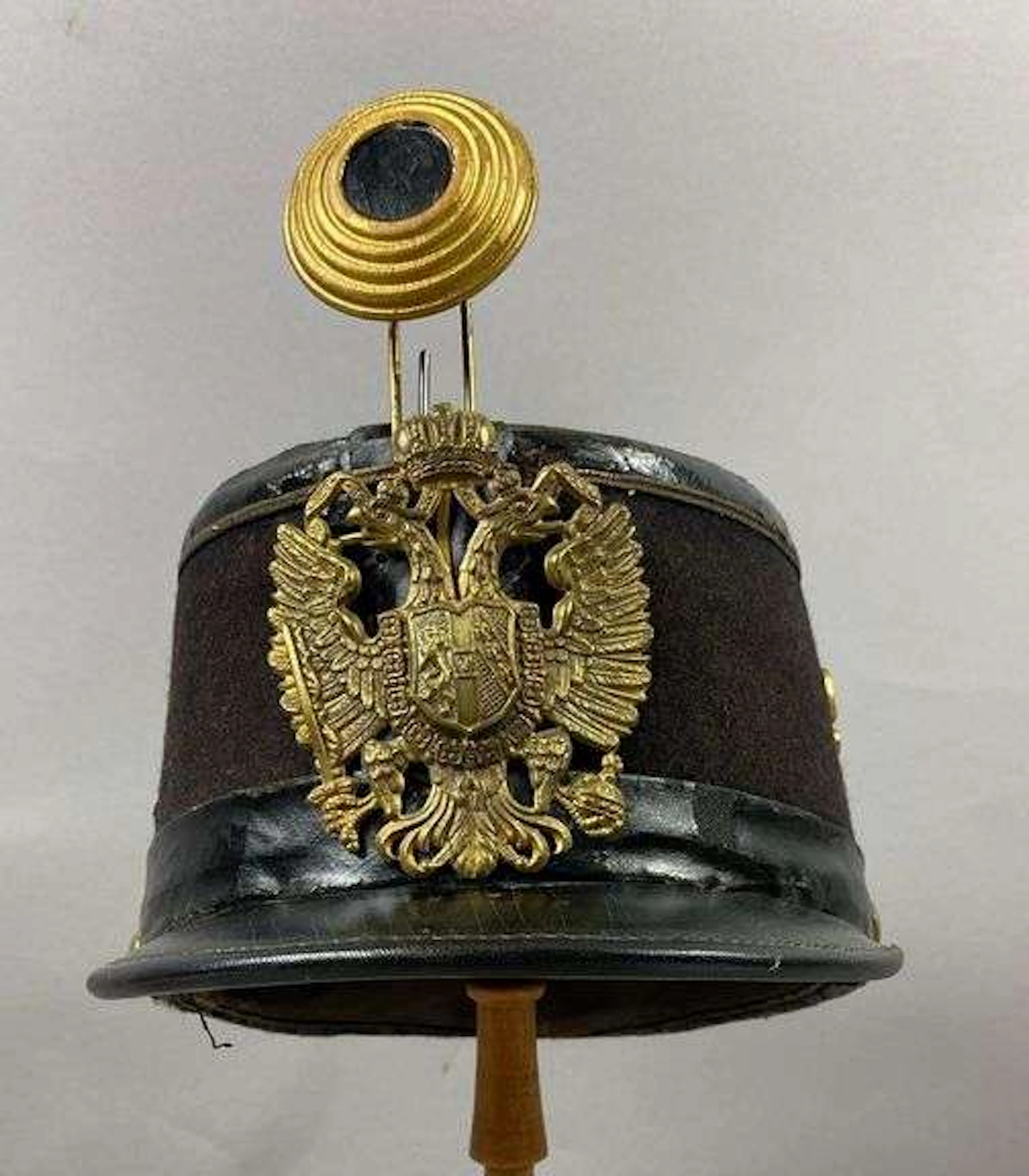 WW1 Austrian Enlisted 9th Regiment Shako Cap