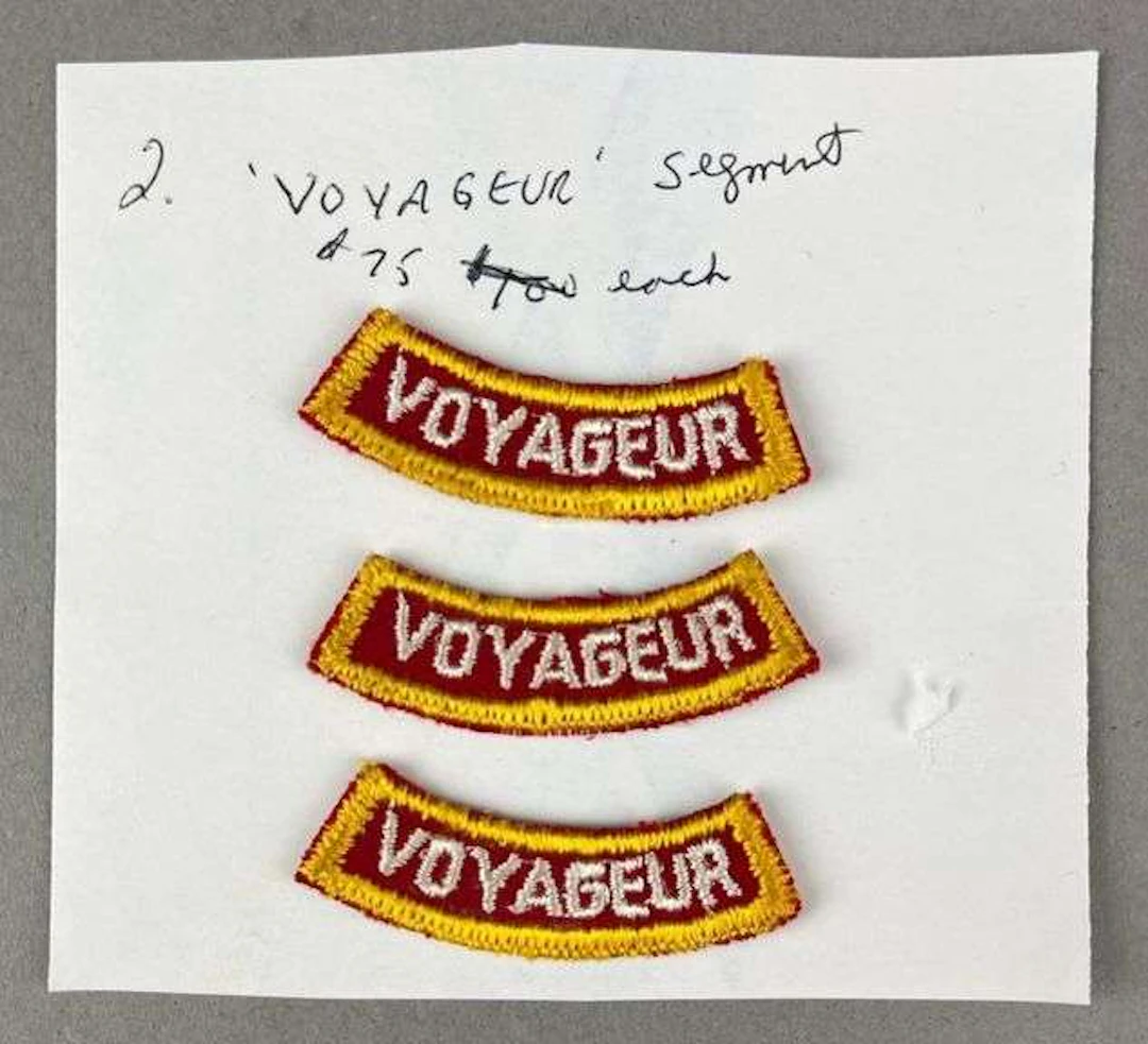 Group of 3 Boy Scouts of America Voyageur Tab Patches