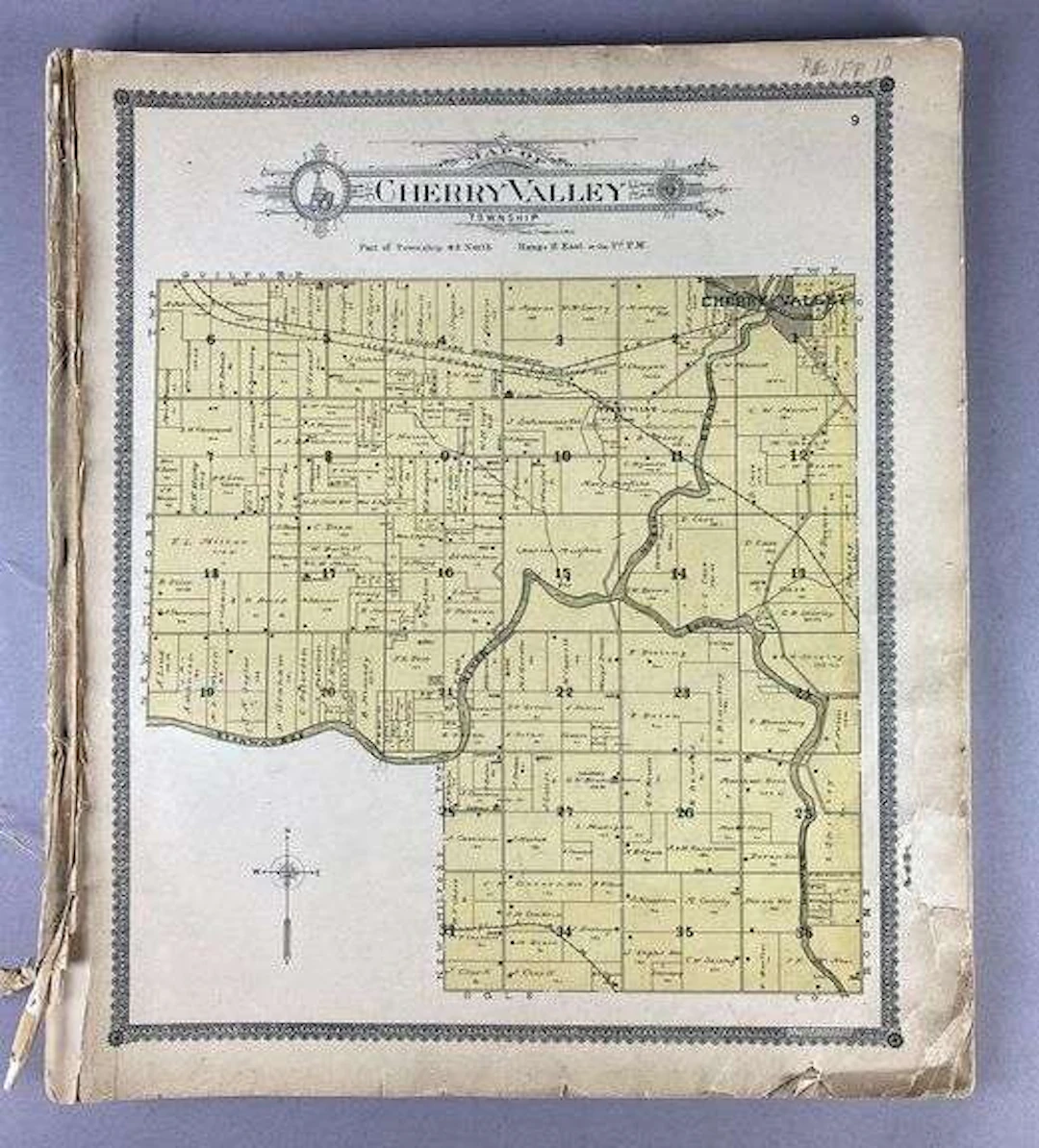 Antique 1905 Winnebago County, Illinois Atlas
