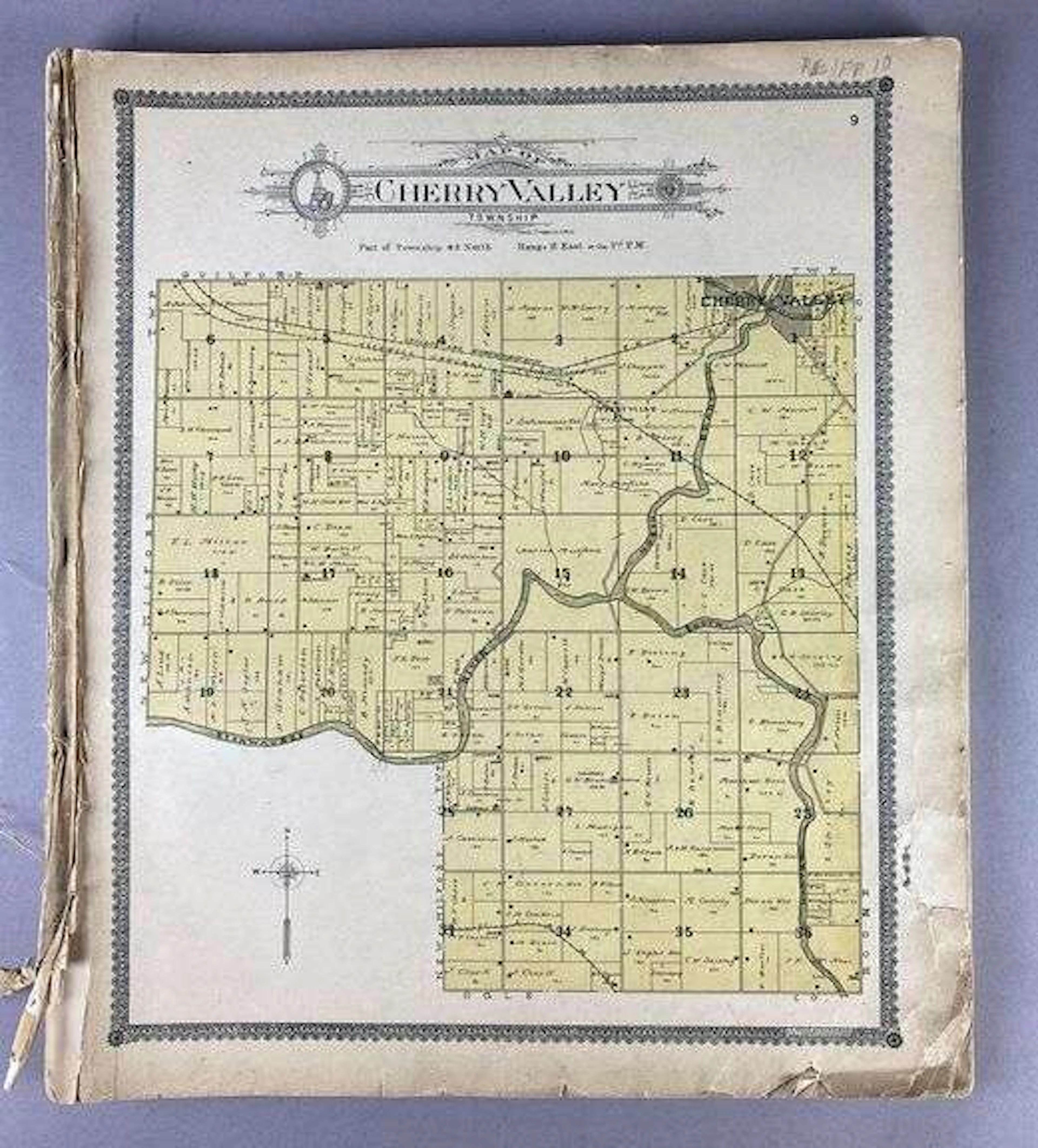 Antique 1905 Winnebago County, Illinois Atlas
