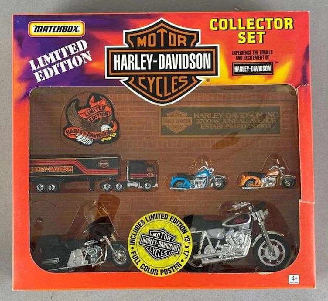 1991 Matchbox LE Harley-Davidson Gift Pack