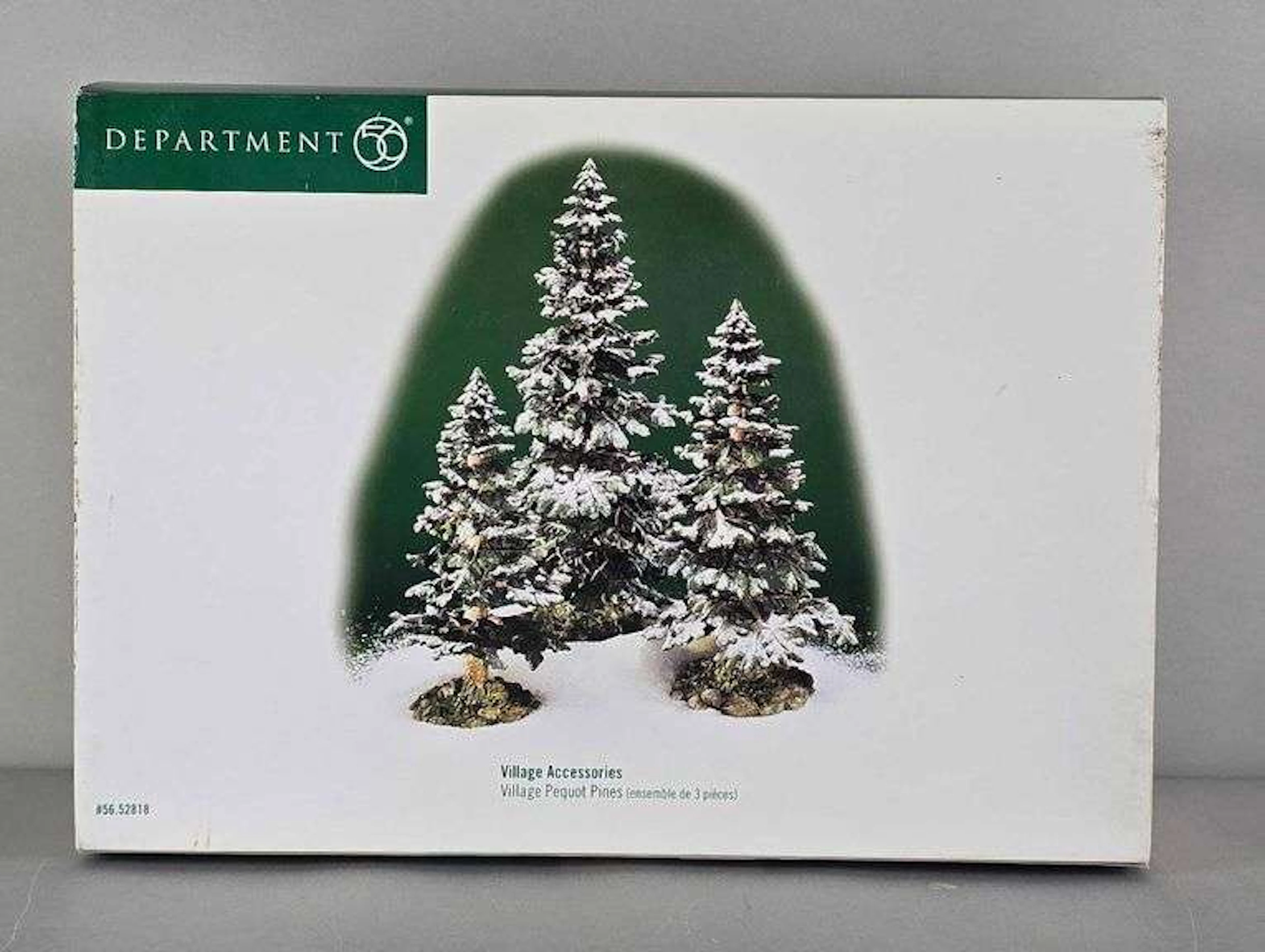 Department 56 Christmas Village Pequot Pines Accessory