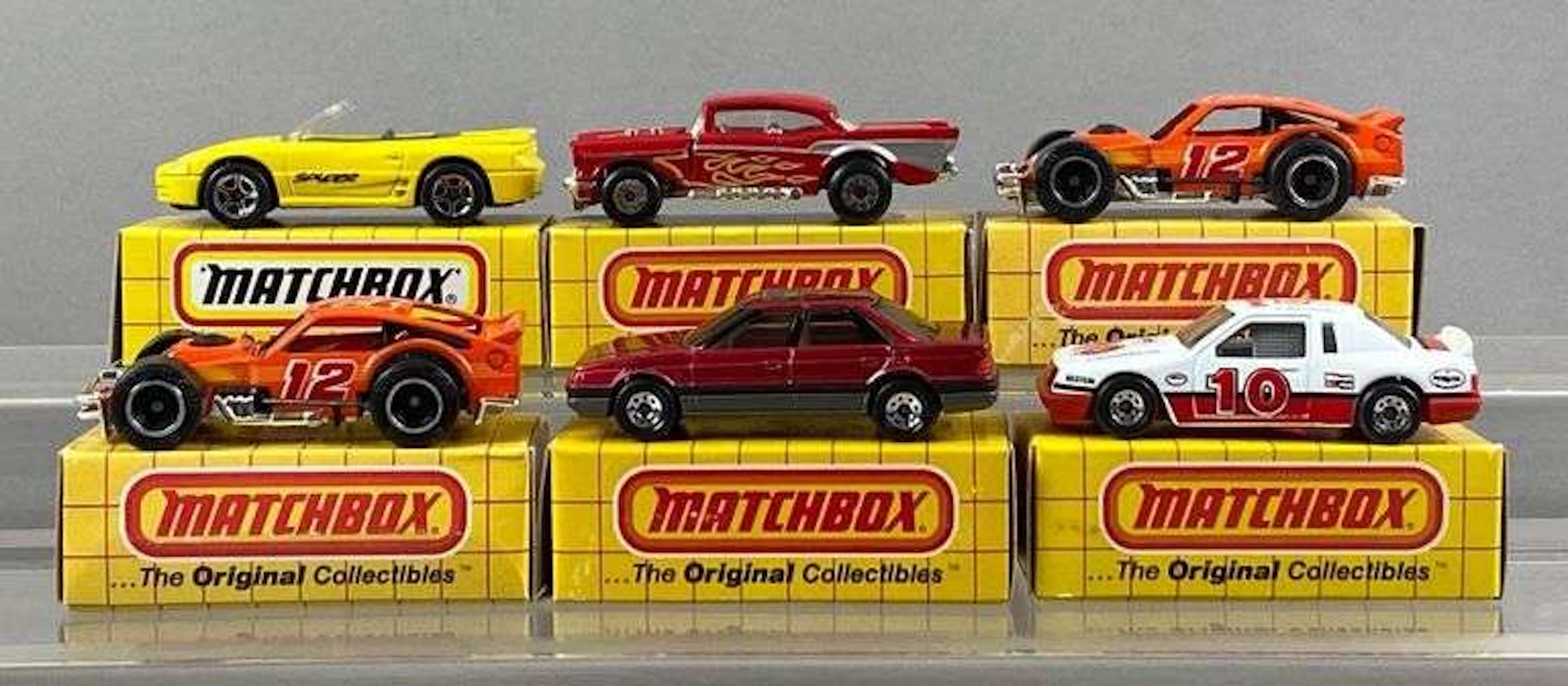 Group of 6 Matchbox Die-Cast Cars