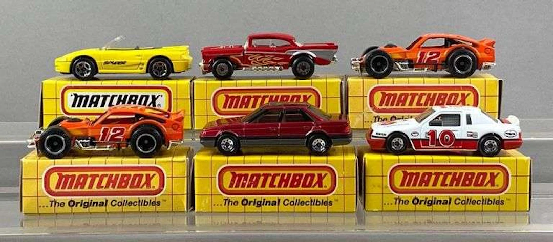 Group of 6 Matchbox Die-Cast Cars