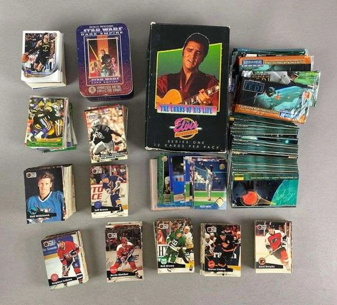 Group of Trading Cards