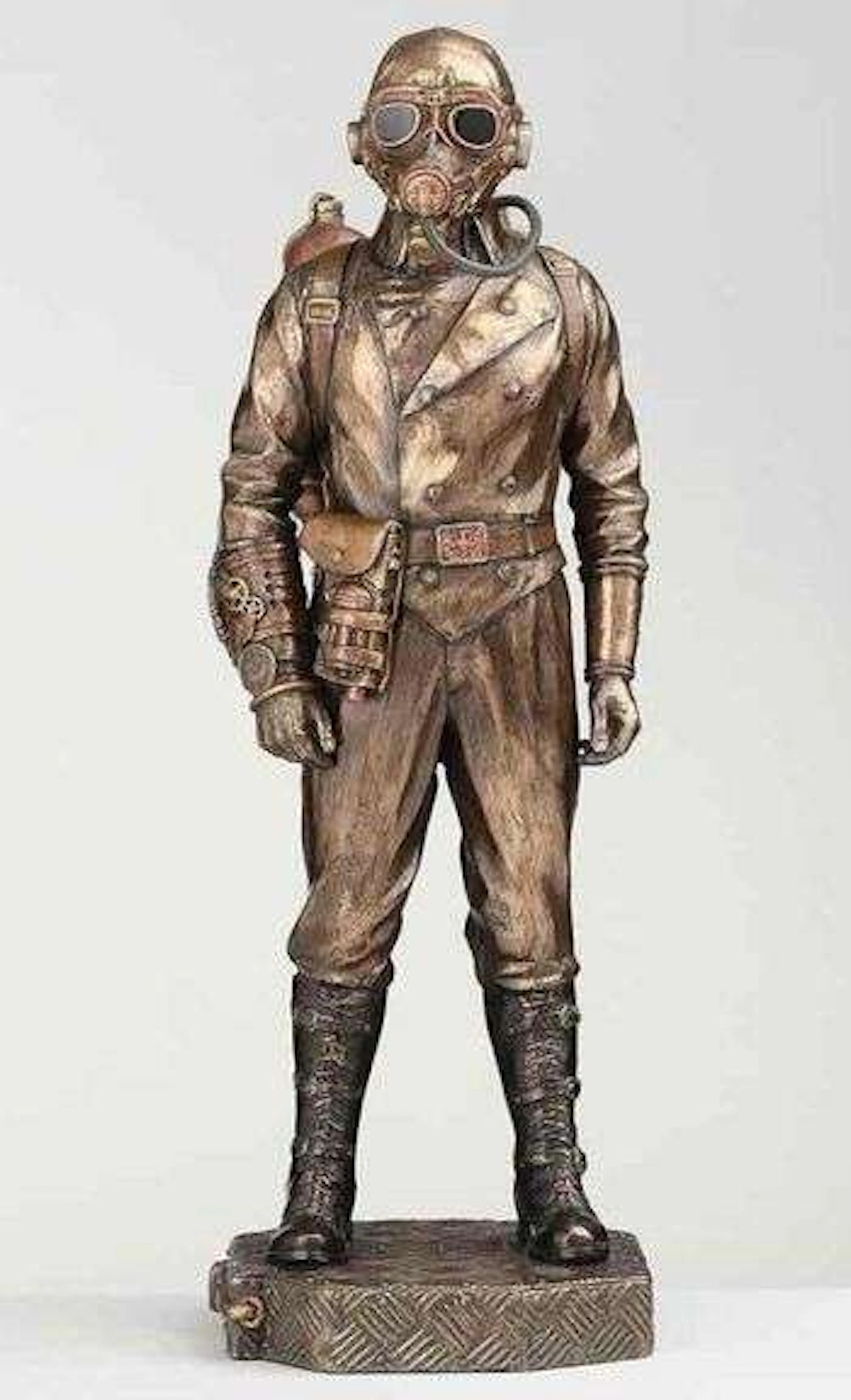 Veronese Design Steampunk Aeronaut Resin Figurine