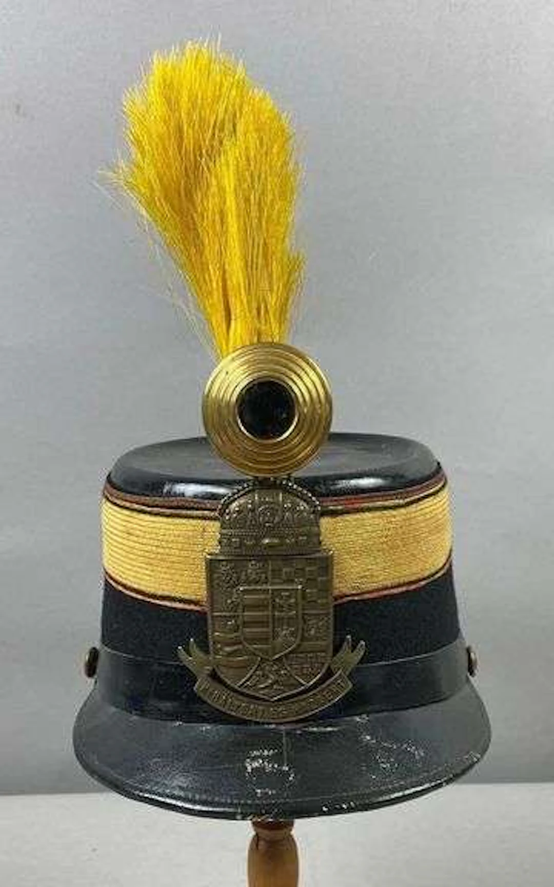 WW1 Austria-Hungarian 4th Hussars NCO Shako Cap
