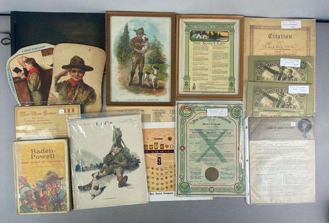 Group of Boy Scouts of America Ephemera