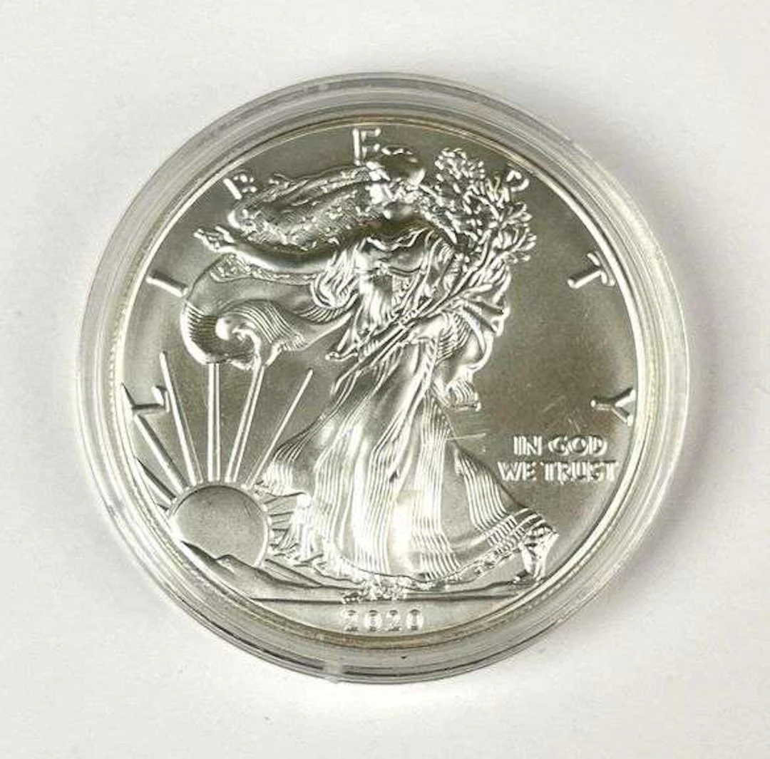 2020 US $1 American Silver Eagle 1 oz Fine Silver Coin