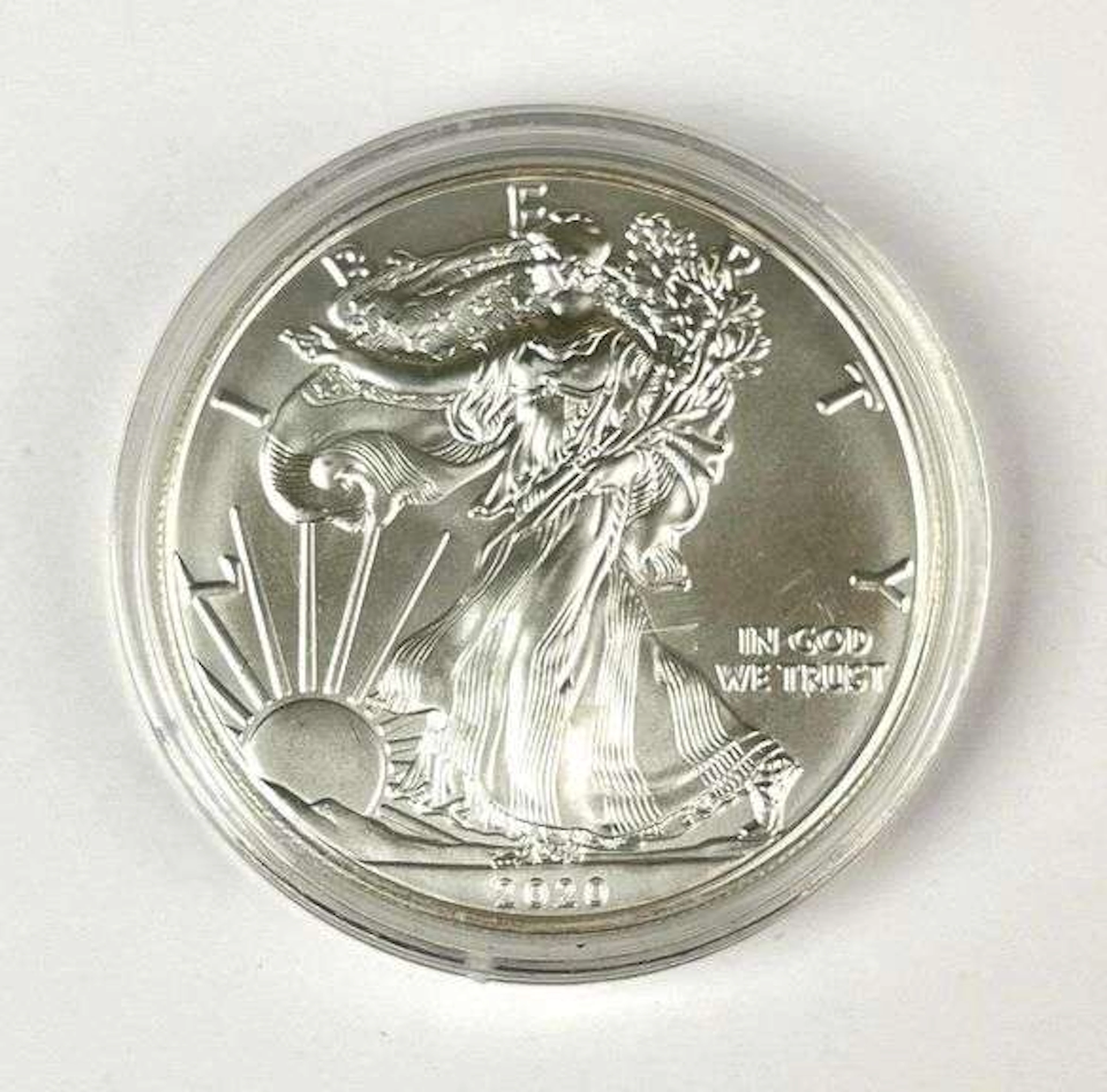 2020 US $1 American Silver Eagle 1 oz Fine Silver Coin