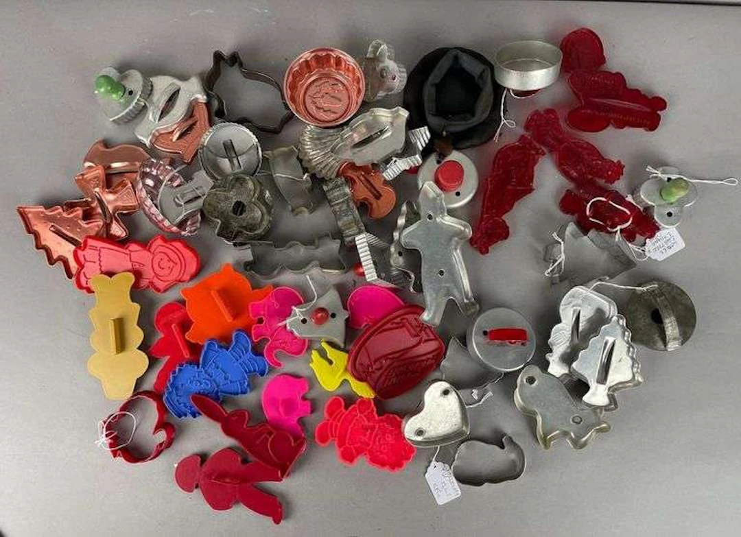 Group of Vintage Cookie Cutters