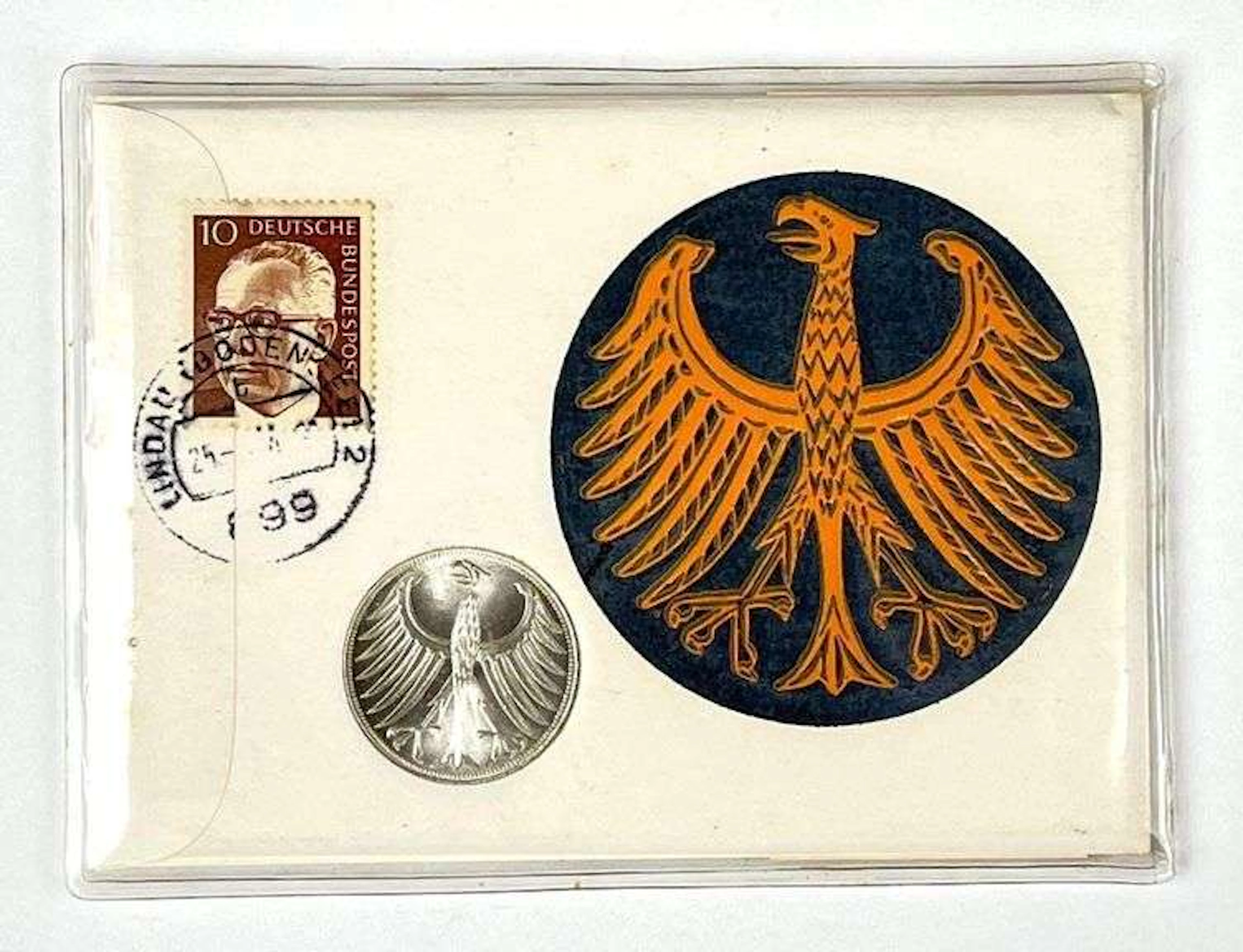 1973 Germany 5 Mark First Day Cover