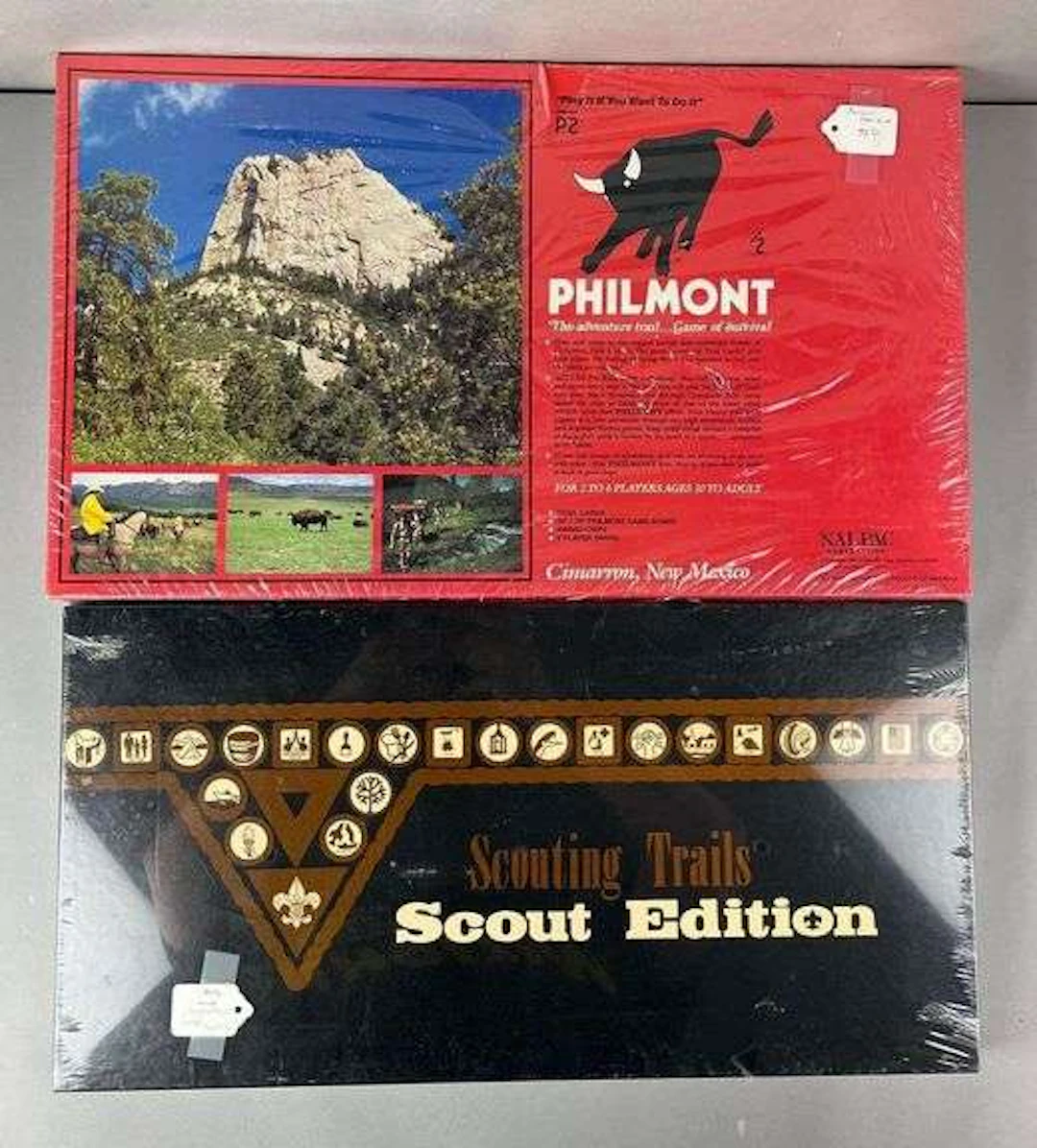 Group of 2 1987 Boy Scouts of America Board Games