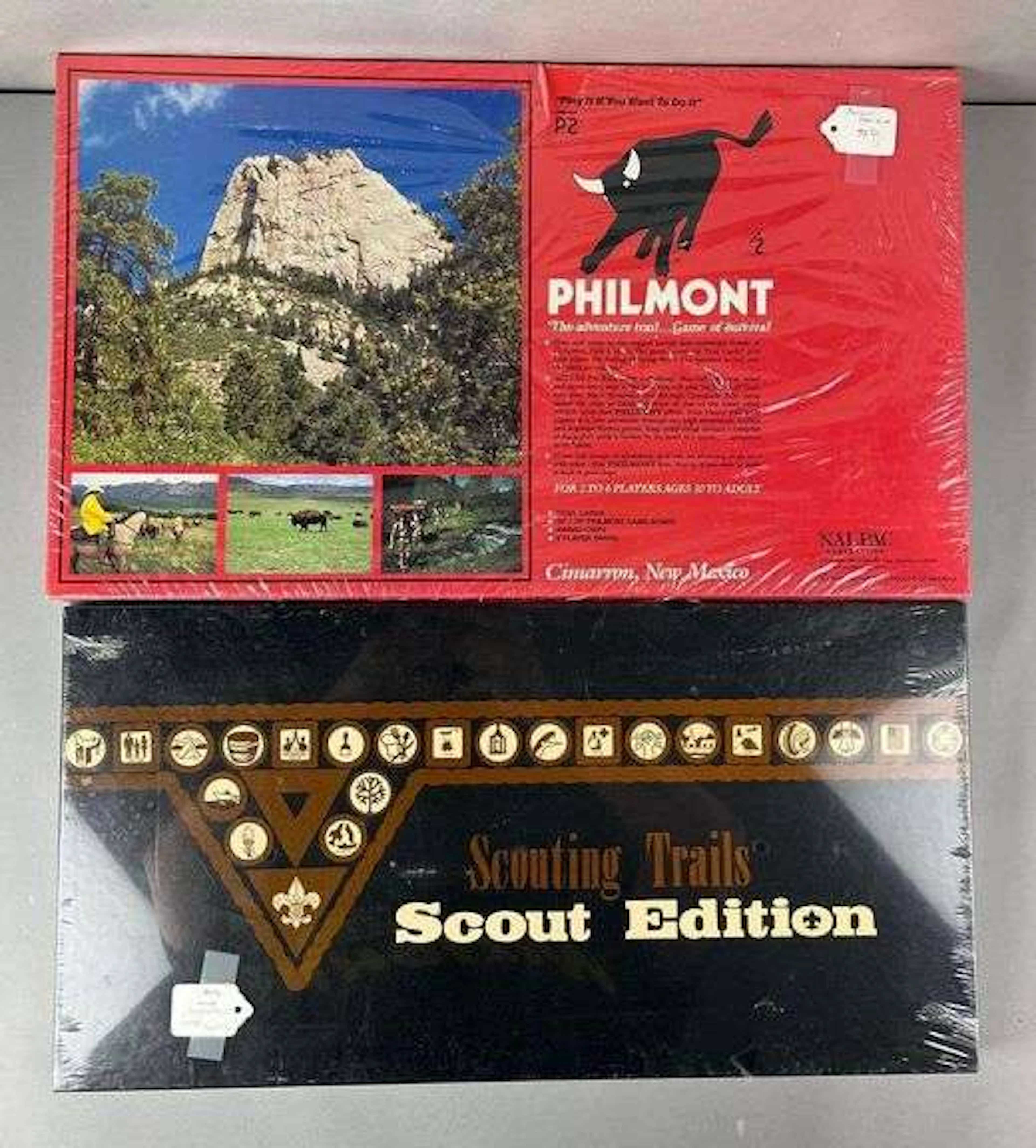 Group of 2 1987 Boy Scouts of America Board Games