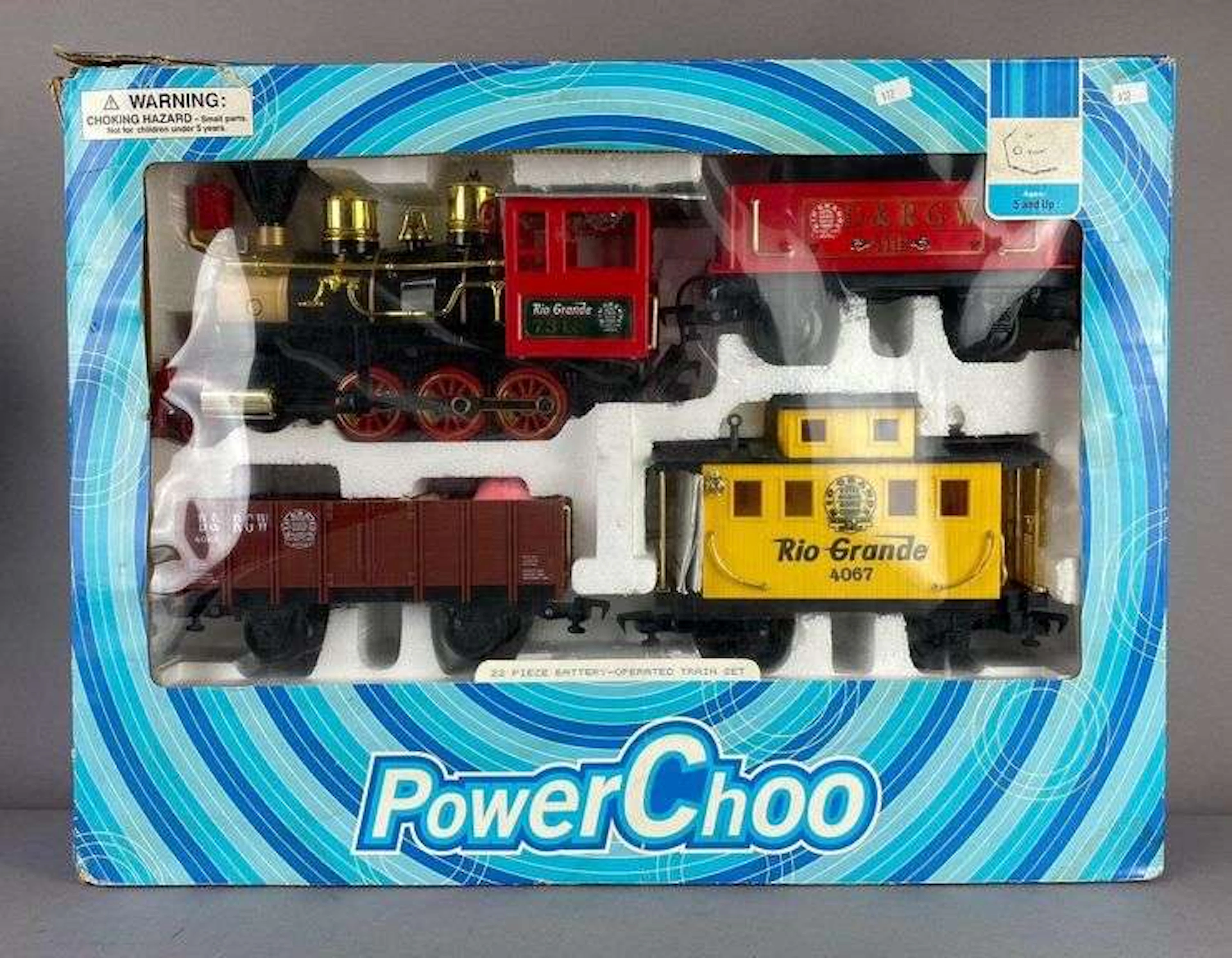 2002 Power Choo 22 Piece Battery-Operated Train Set