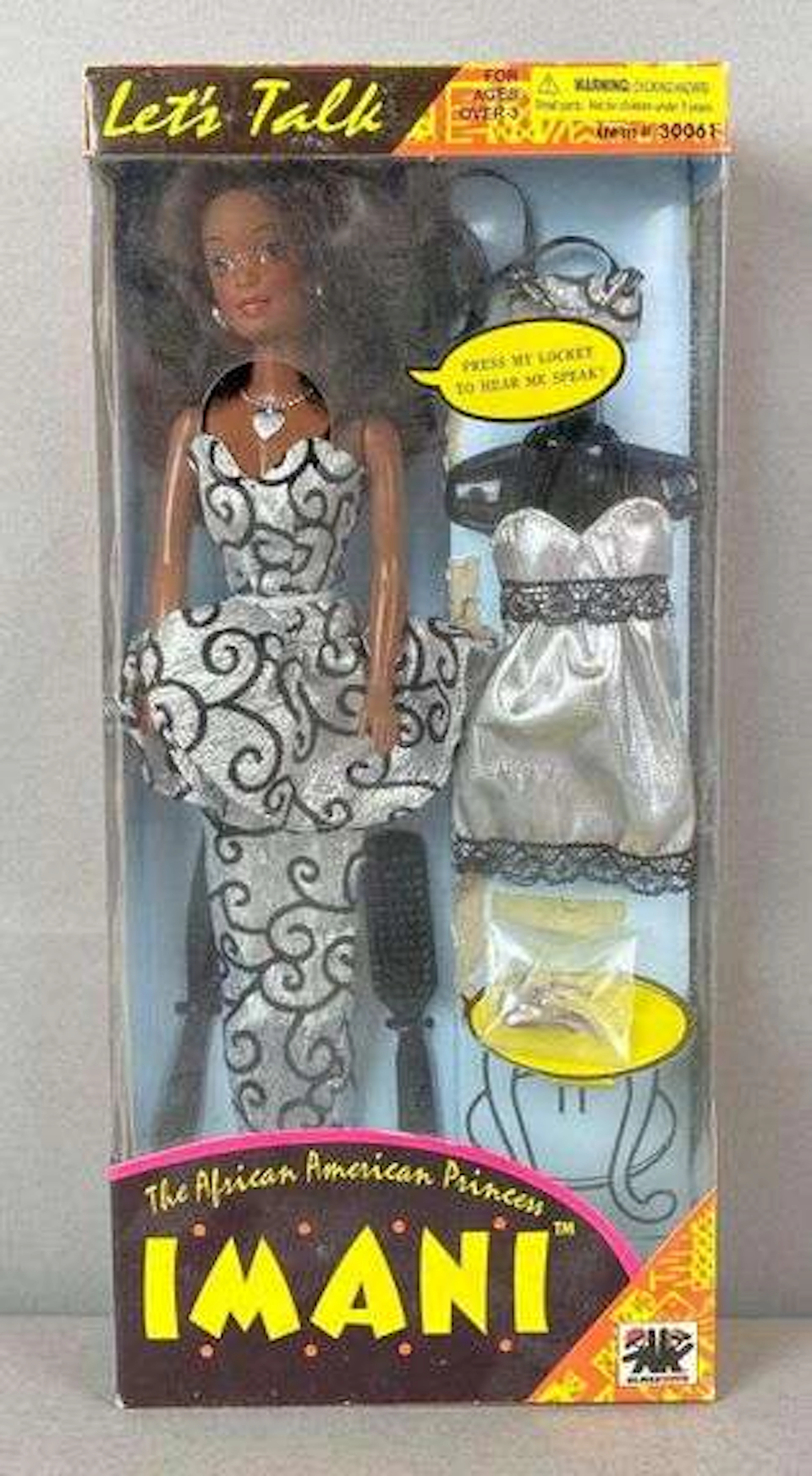 1995 Olmec The African American Princess Imani Fashion Foll