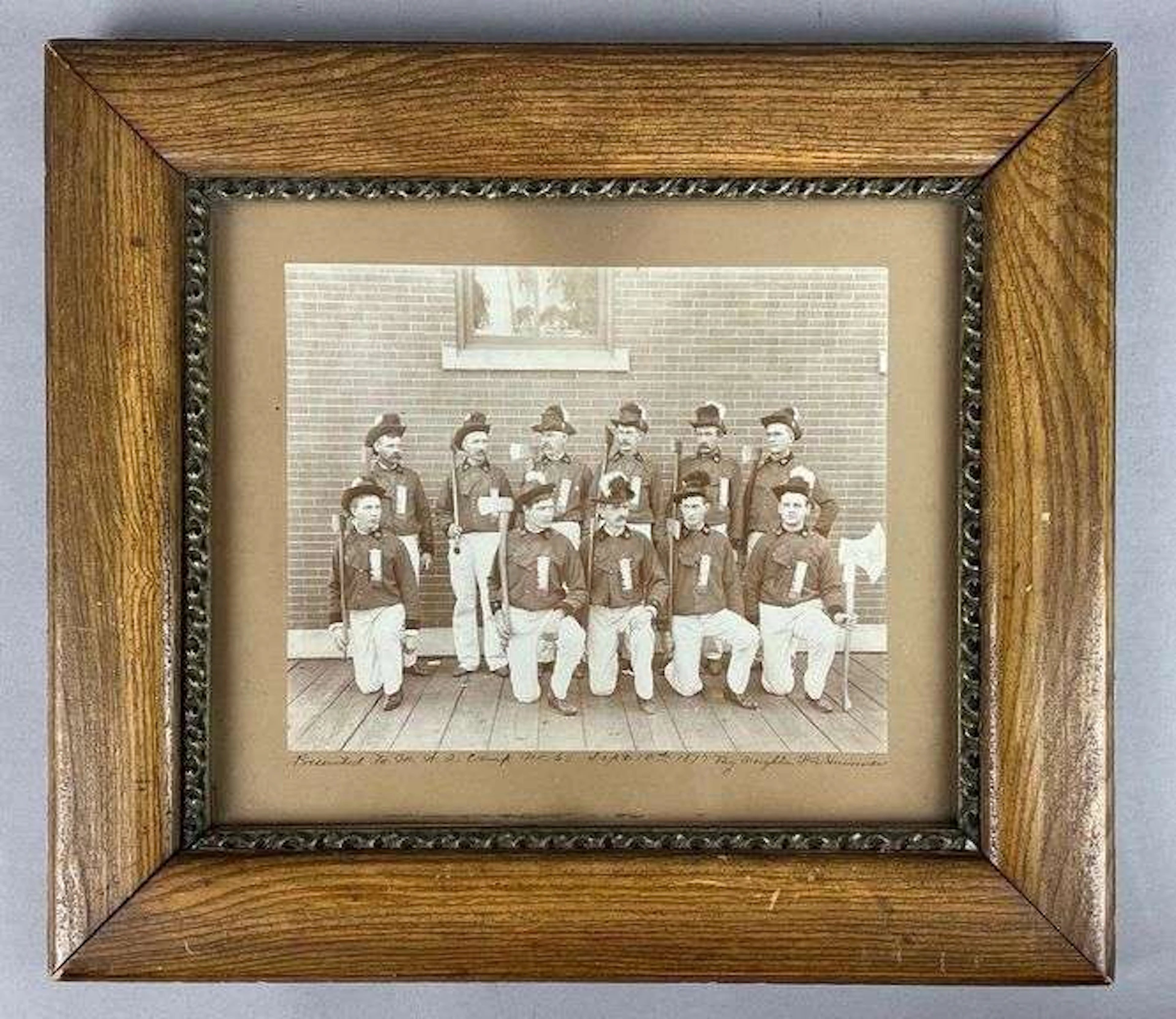 1897 Dubuque Iowa Woodsmen Convention Photo