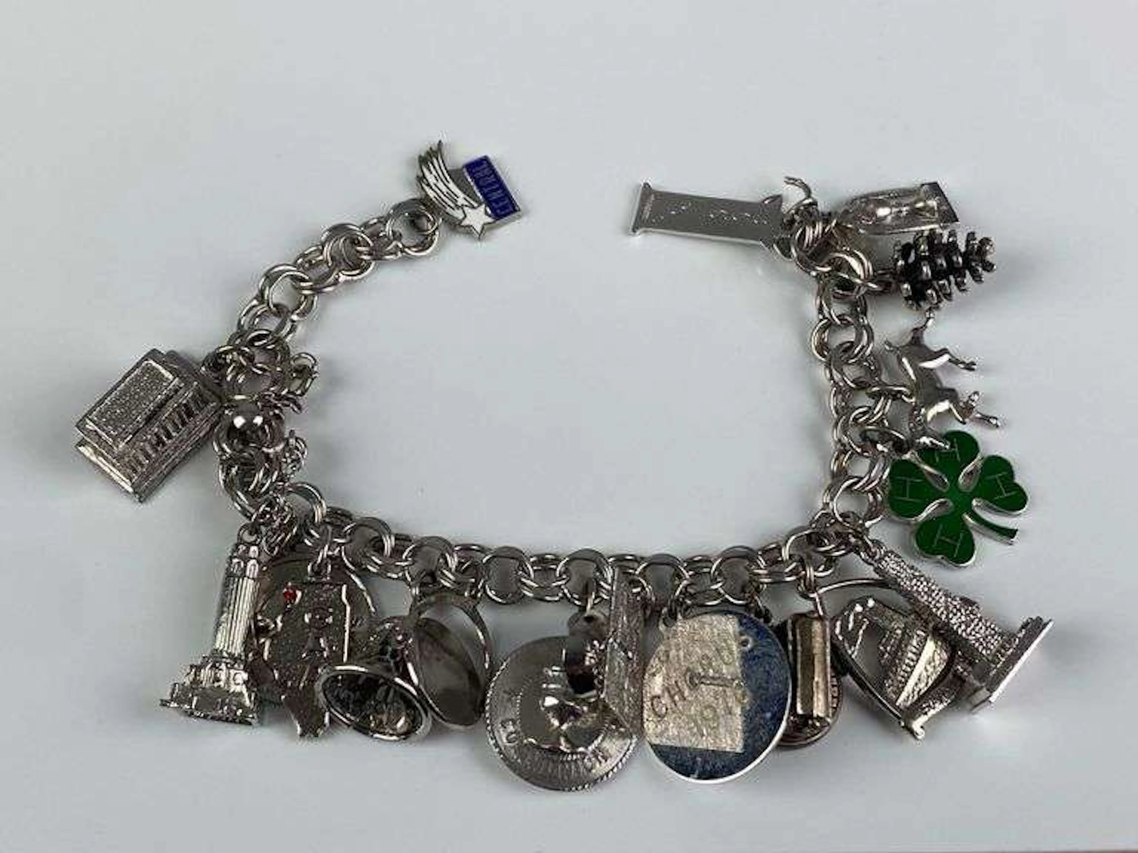 Sterling Silver Charm Bracelet