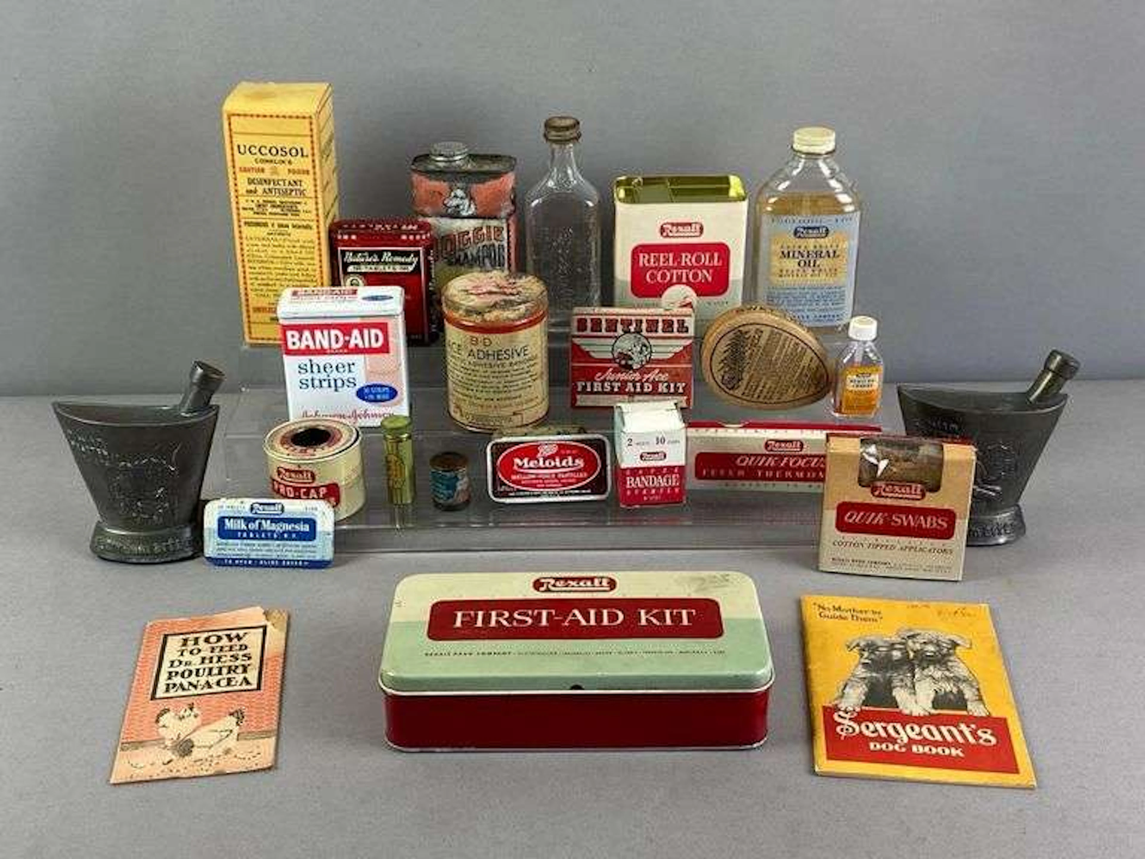Group of Medical Advertising Items and More