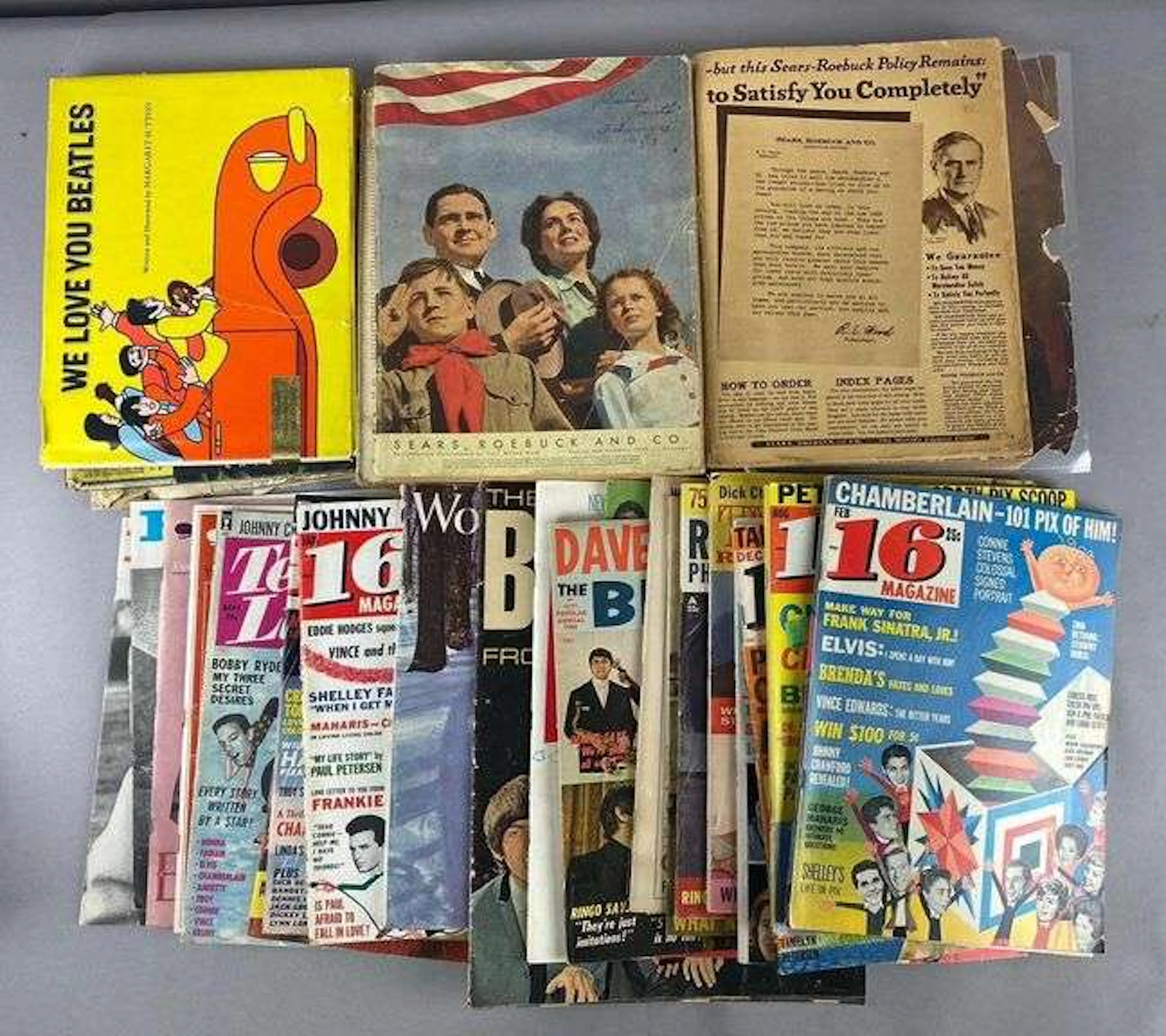 Group of 1940’s Sear Catalogs and More