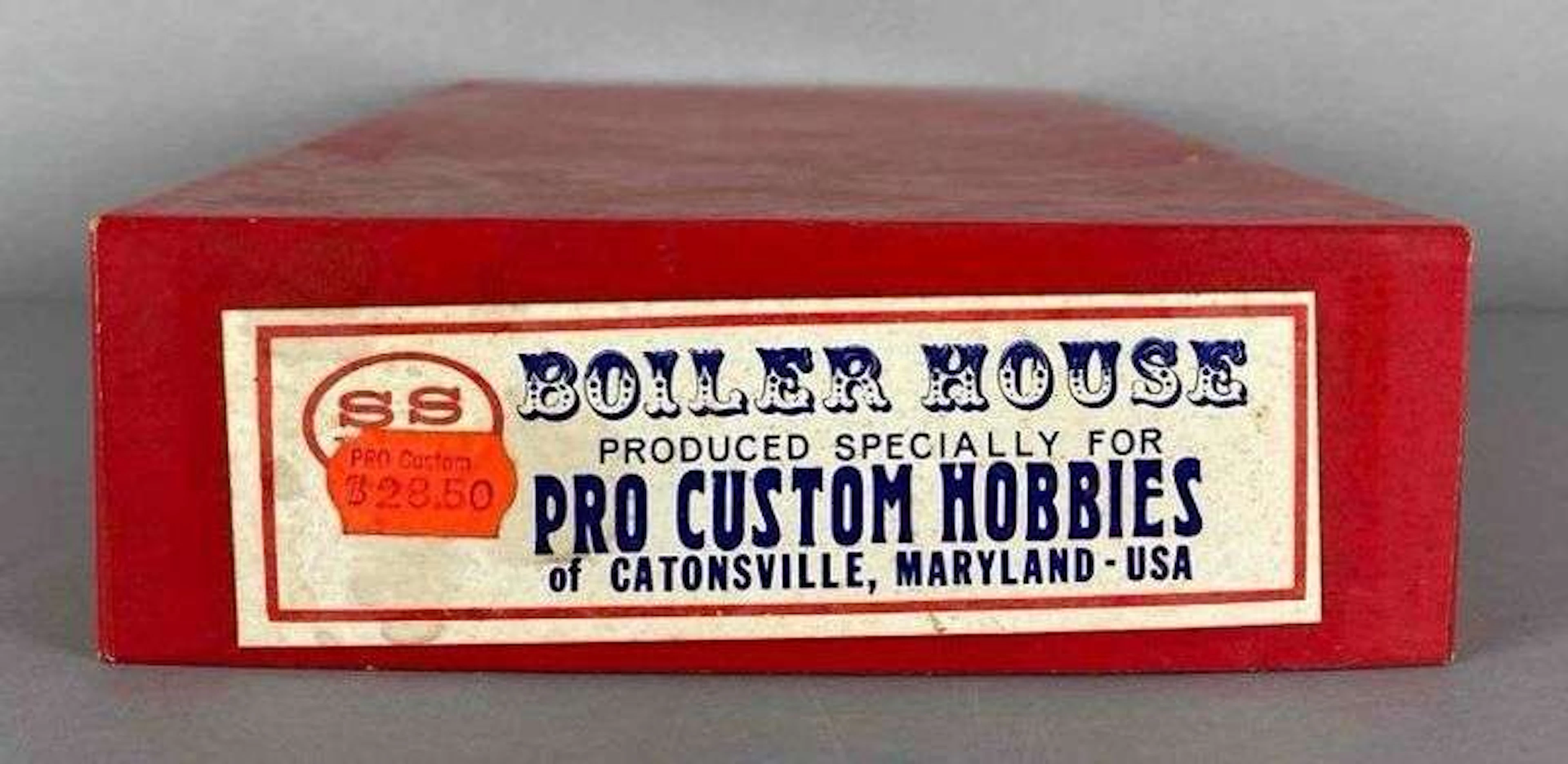 Pro Custom Hobbies Model Train Boiler House