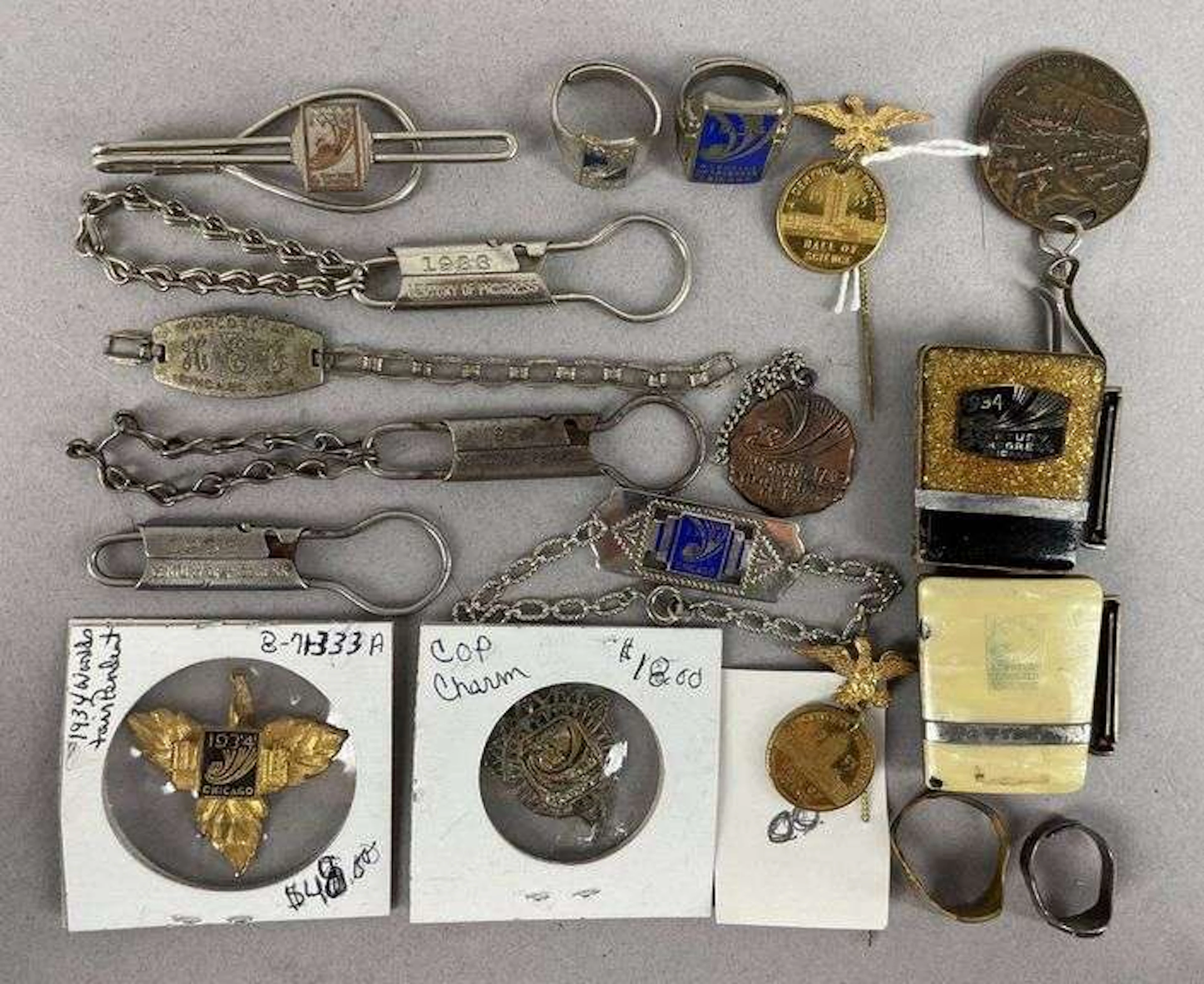 Group of 1933/34 Chicago Worlds Fair Souvenirs