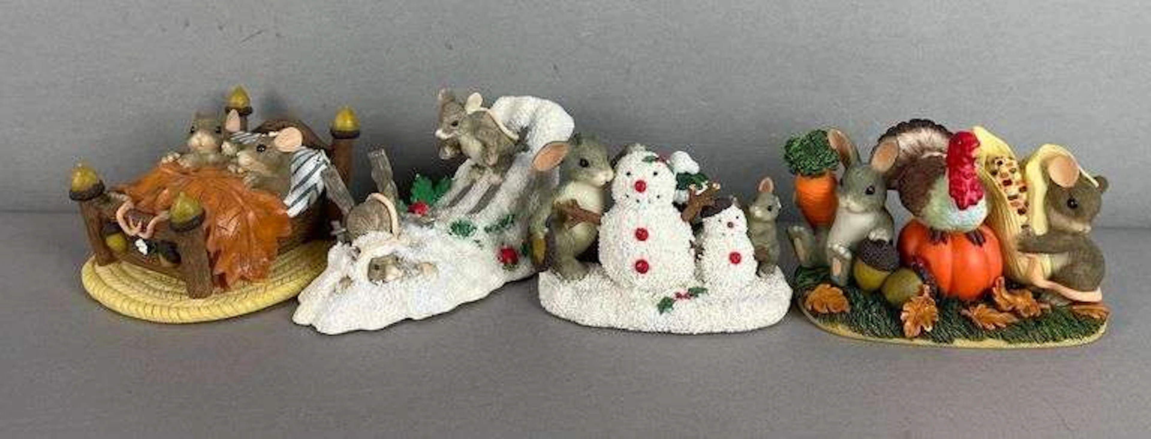 Group of Charming Tails Figurines