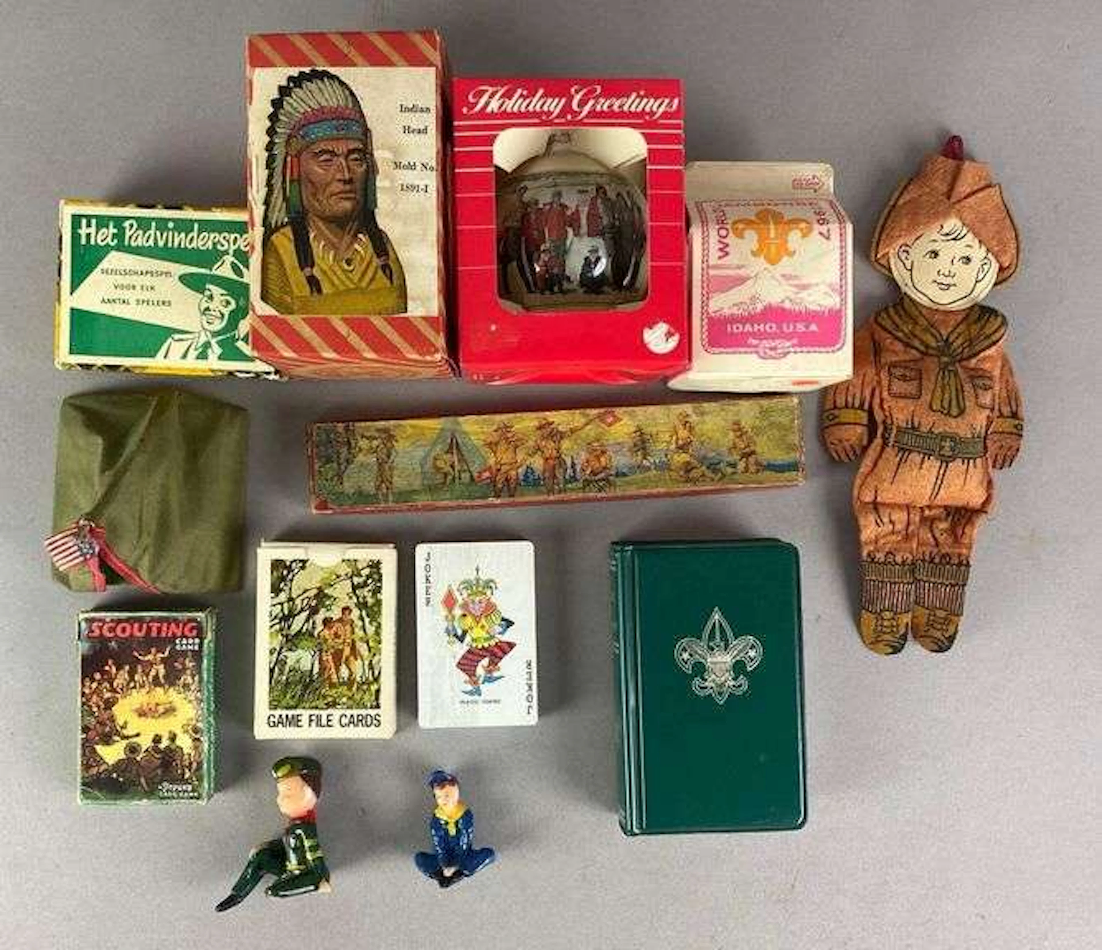 Group of Vintage Boy Scouts of America Items