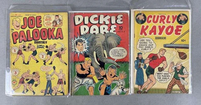 Group of Golden Age Comic Books