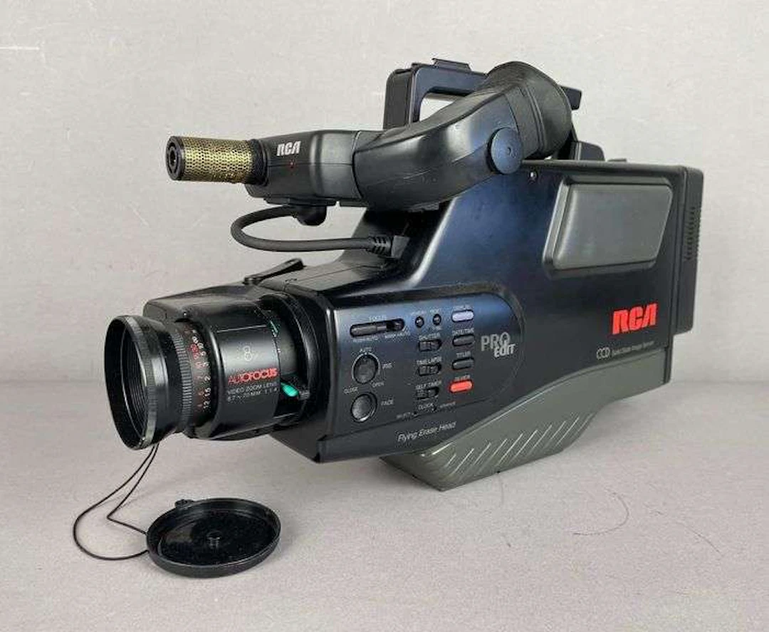 Vintage RCA Pro Edit VHS Camcorder