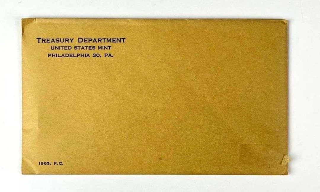 Sealed 1963 US Mint Philadelphia Coin Proof Set