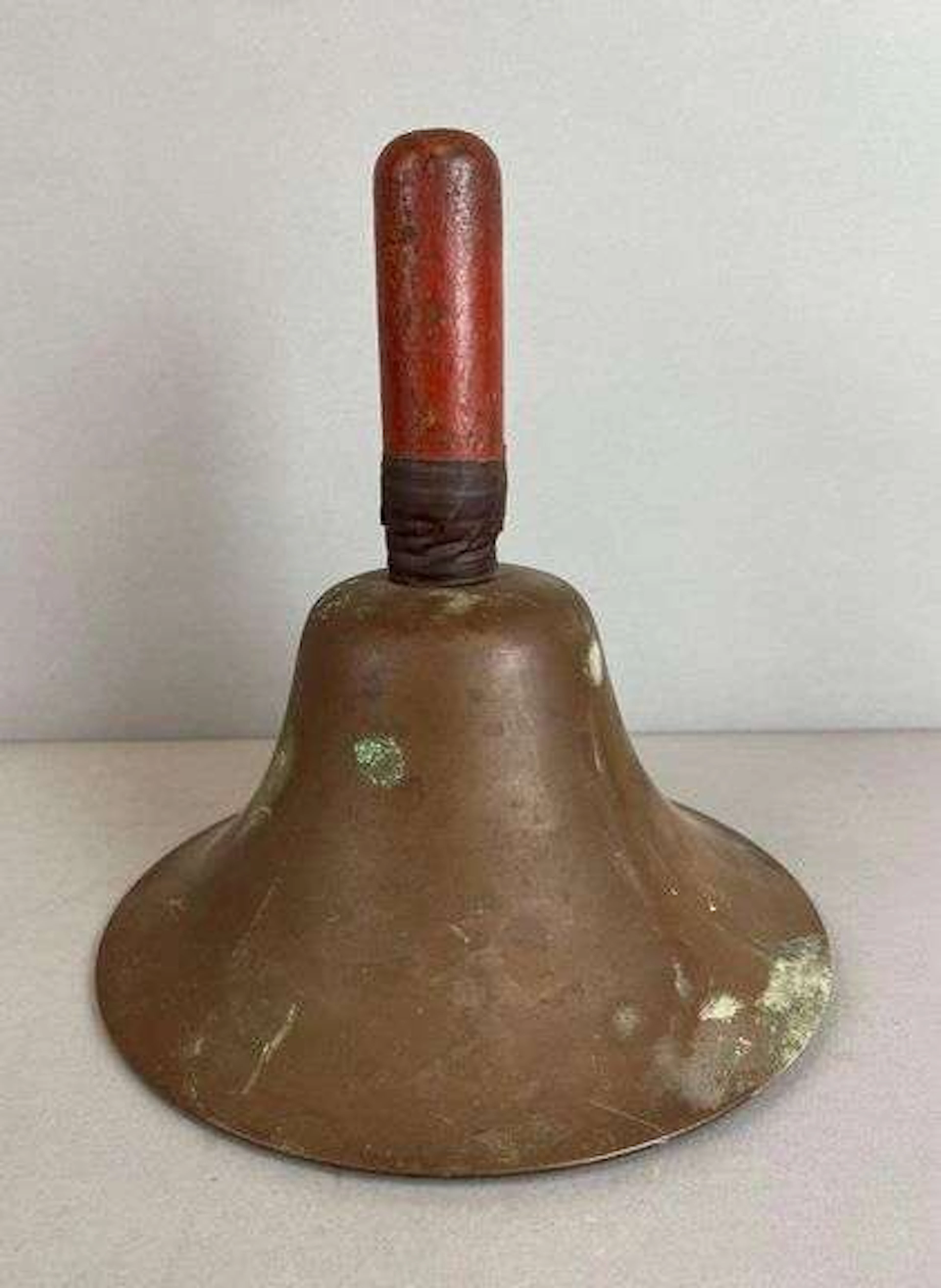 Vintage Brass School Bell