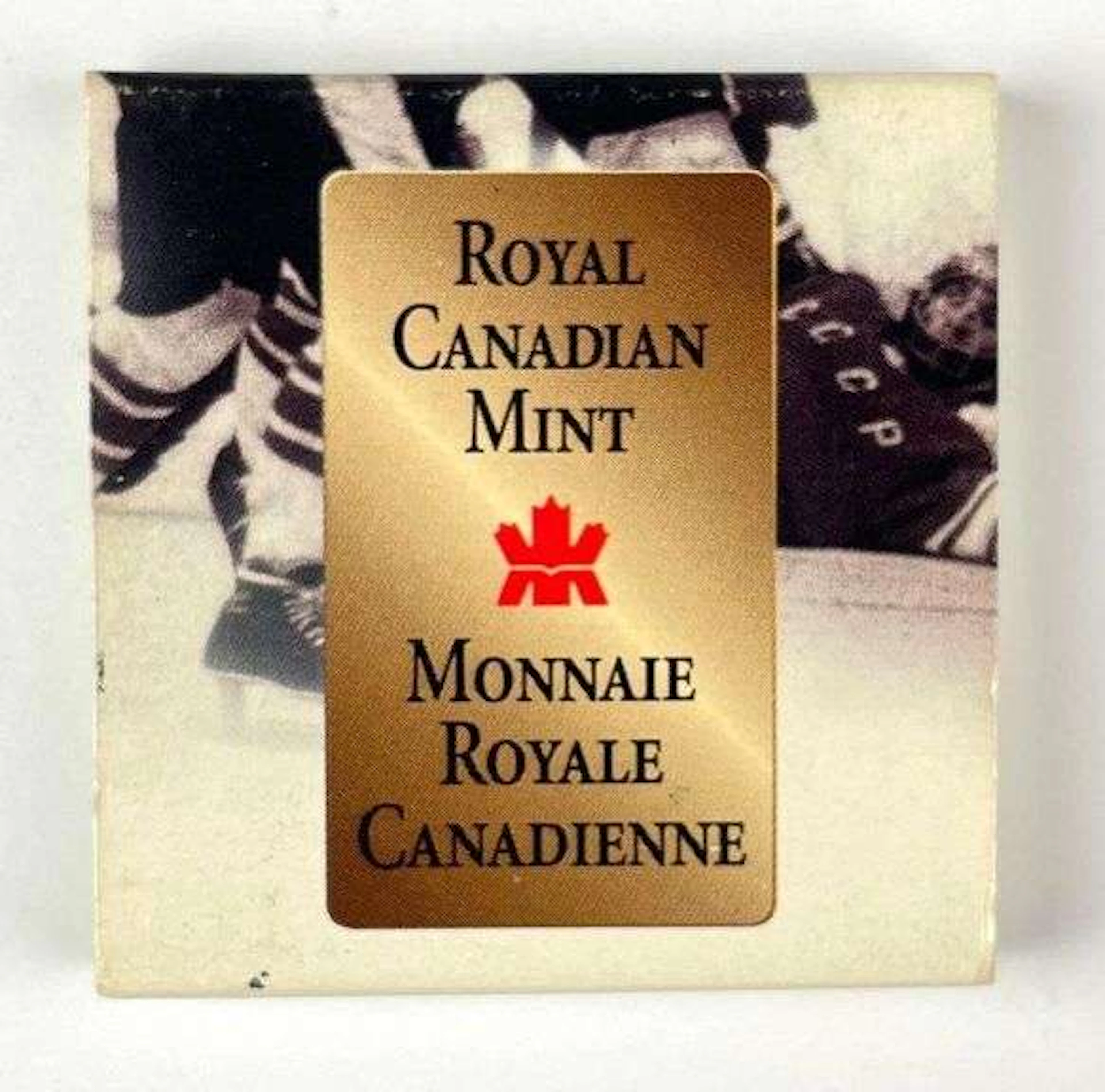 1997 Royal Canadian Mint Canada/ USSR Hockey Proof Sterling Silver Proof Dollar