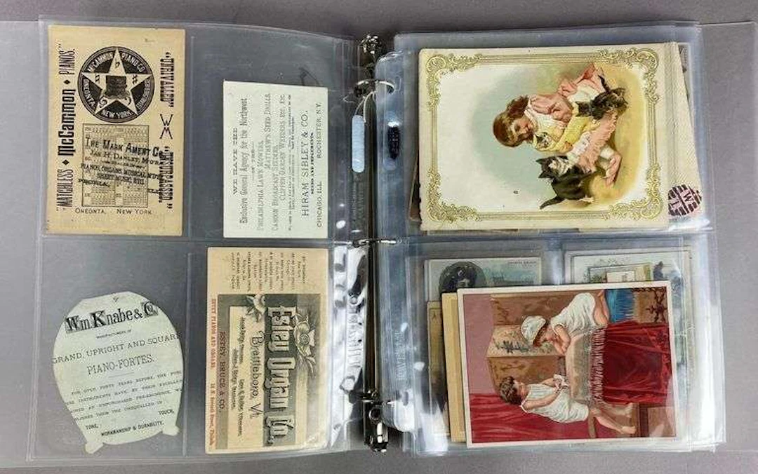 Grouo of 1880’s Advertising Postcards and More