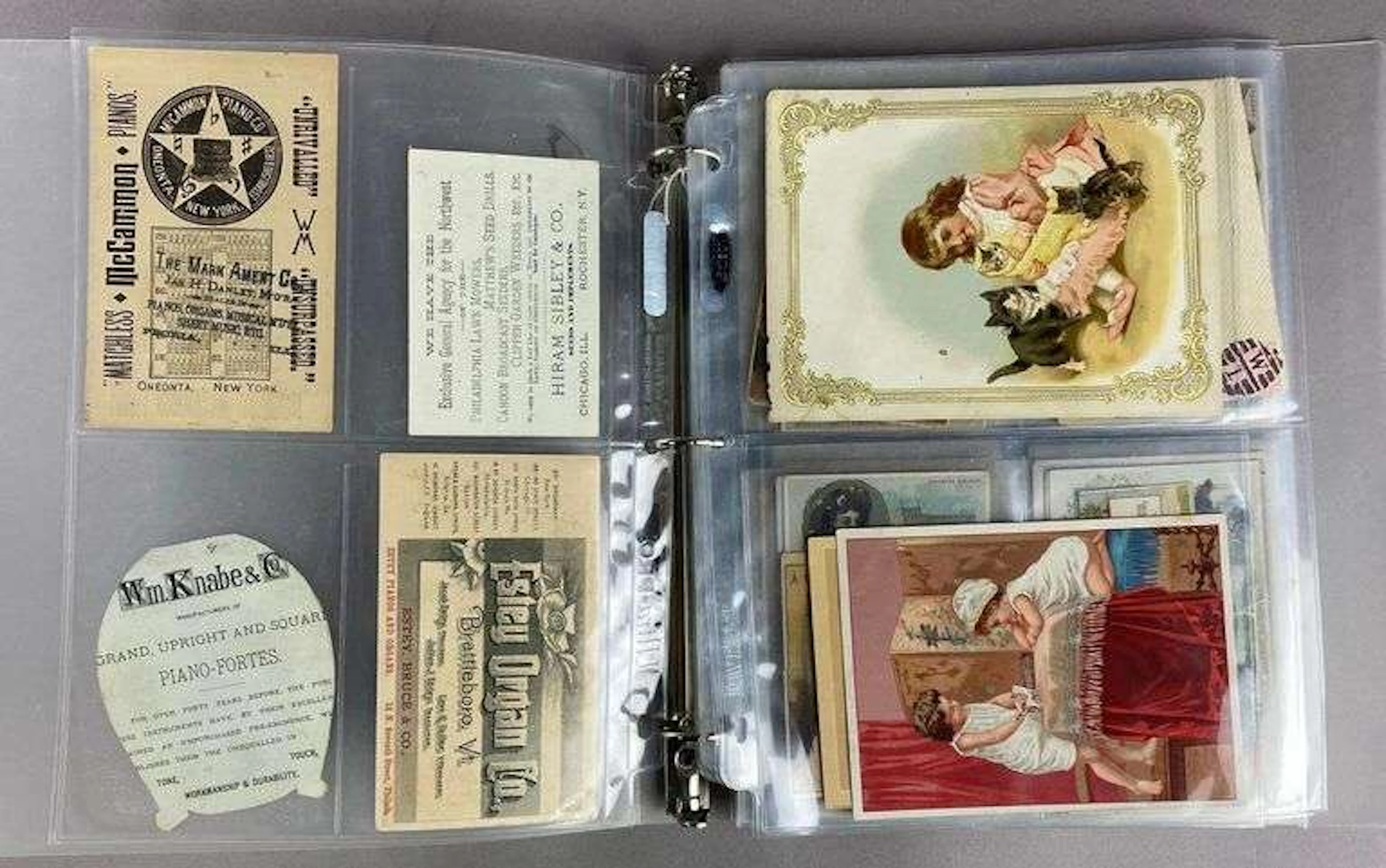 Grouo of 1880’s Advertising Postcards and More