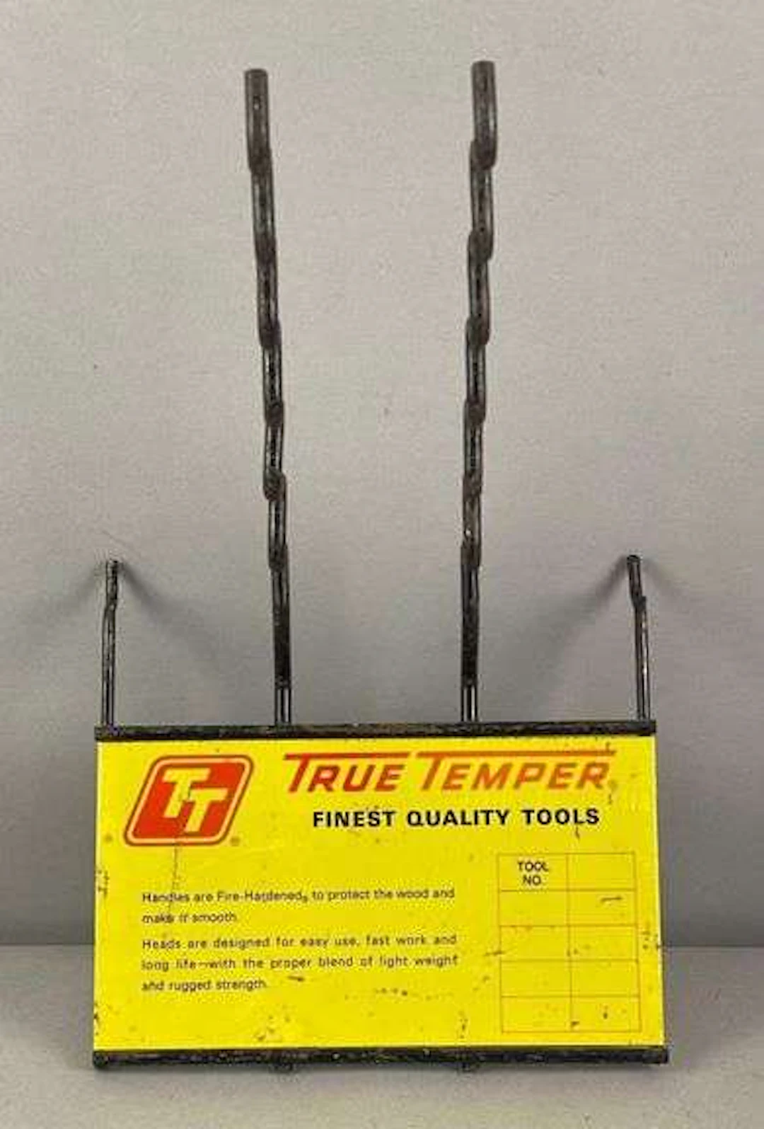 Vintage True Temper Quality Tools In Store Display Rack