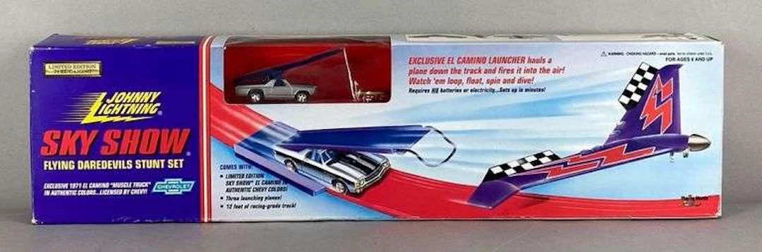 1995 Playing Mantis Johnny Lightning Sky Show Flying Daredevils Stunt Set