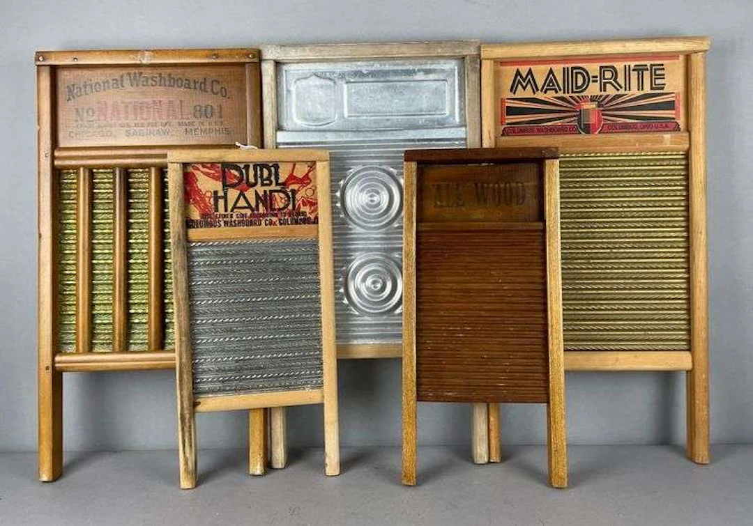 Group of Vintage Washboards